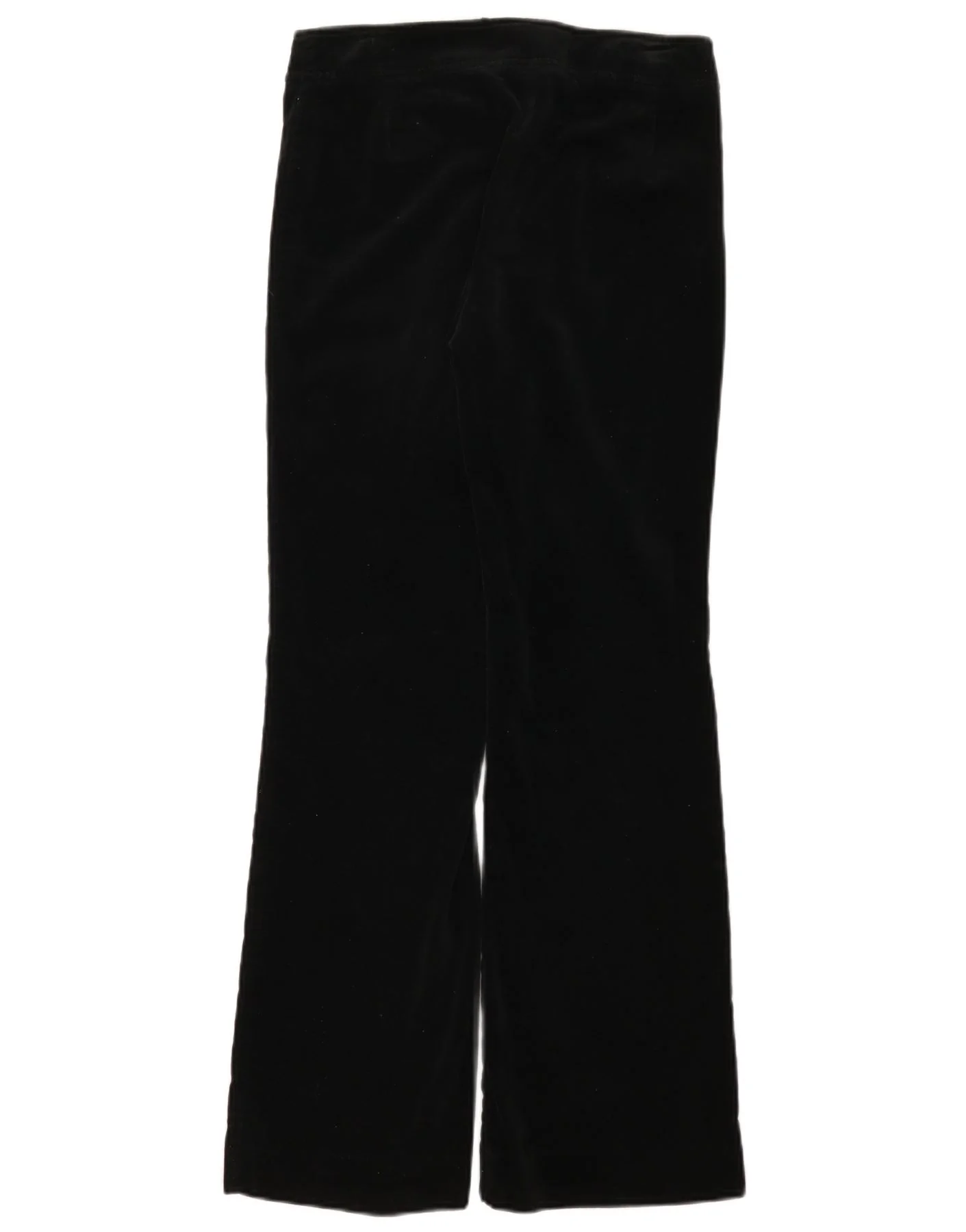 i Blues Womens Flare Casual Trousers UK 10 Small W30 L30 Black Cotton - Image 2