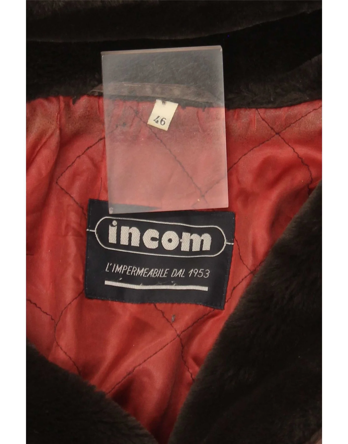 Incom Womens Hooded Oversized Duffle Coat EU 46 XL Brown Floral - Image 3
