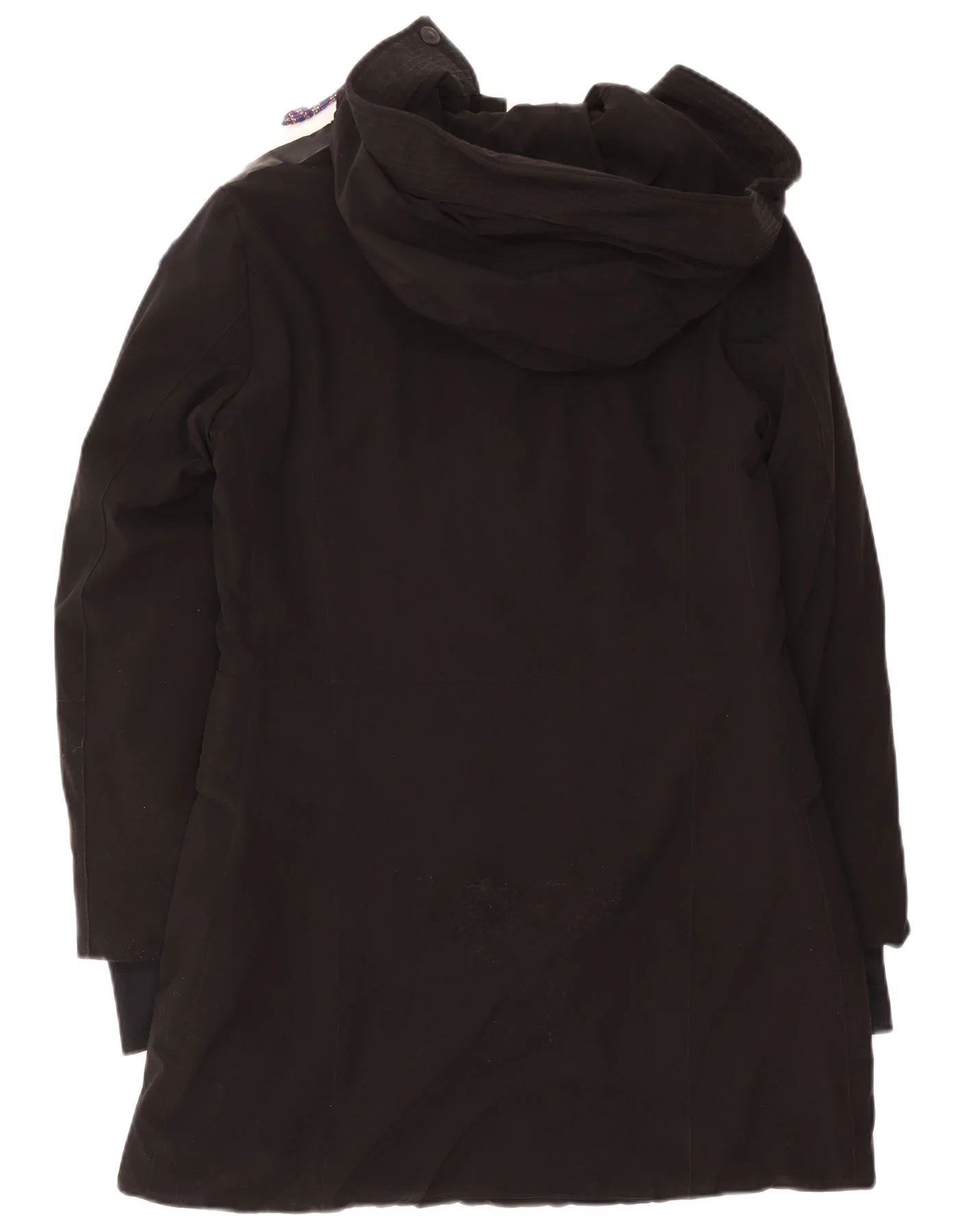 Invicta Womens Hooded Padded Coat UK 16 Large Black Polyamide - Image 2