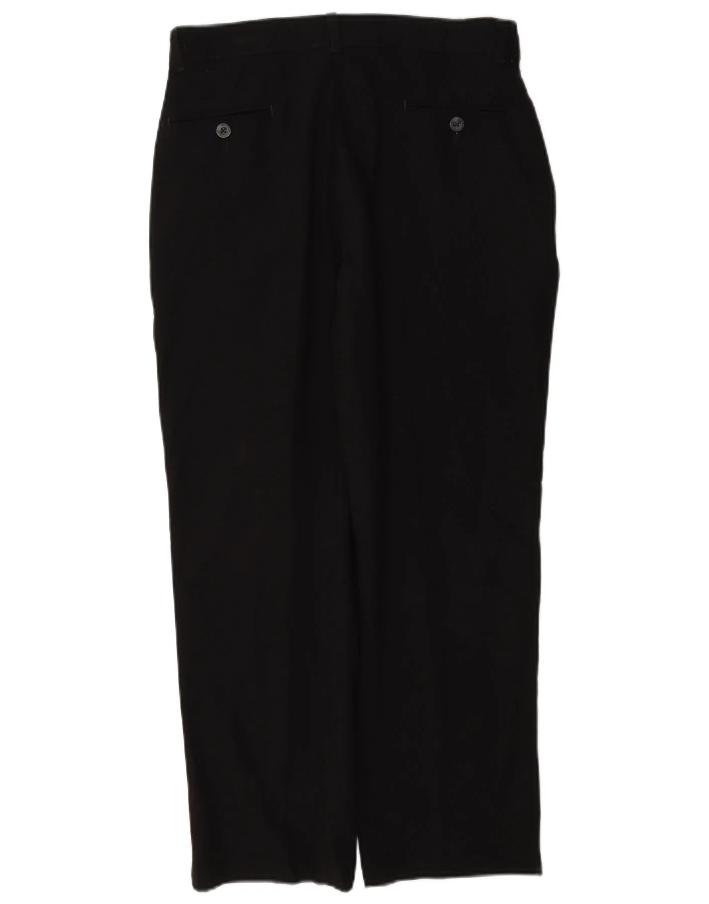 Izod Boys Tapered Suit Trousers 15-16 Years W28 L25 Black Polyester - Image 2