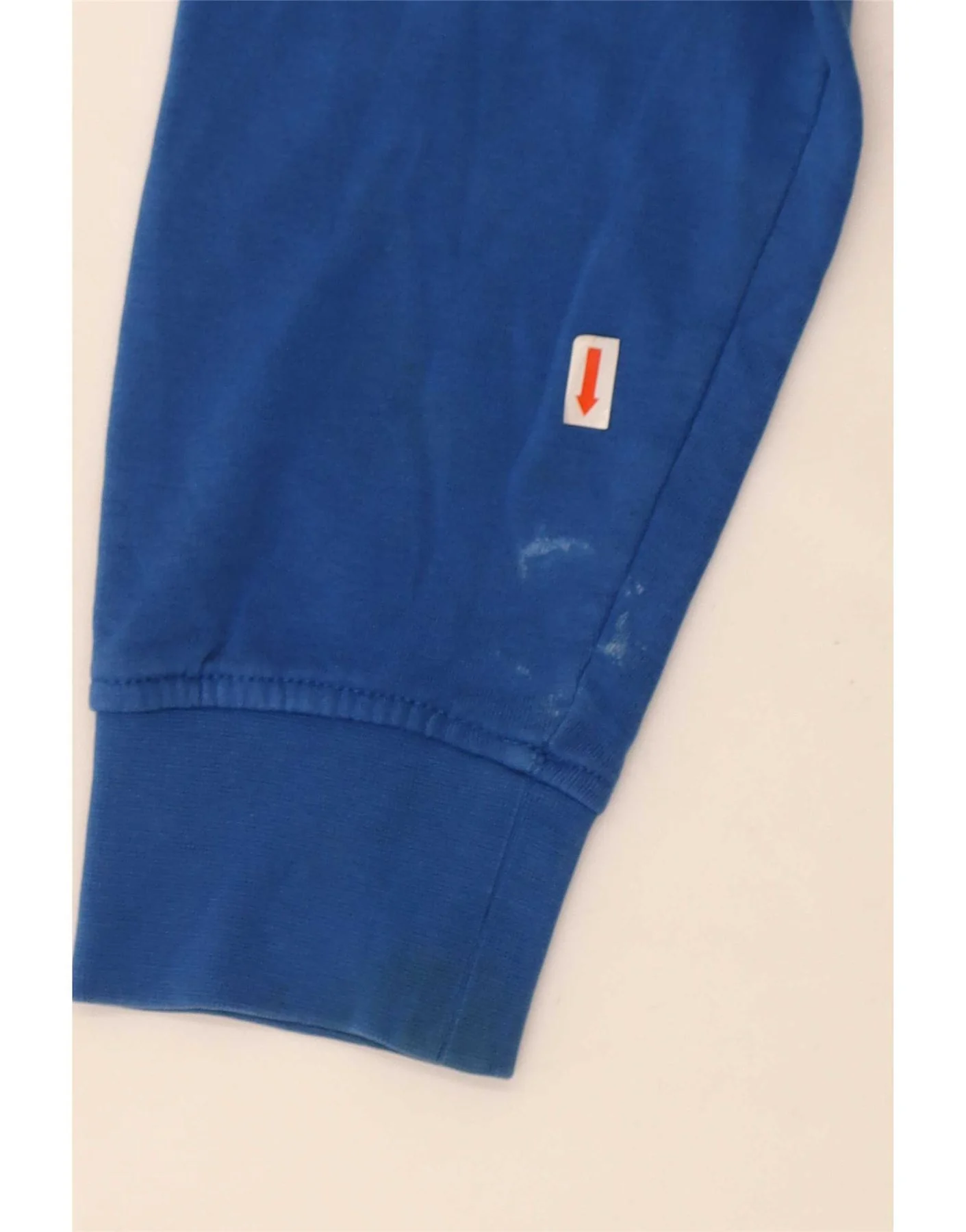 Jack & Jones Mens Graphic Hoodie Jumper Large Blue Cotton - Image 3