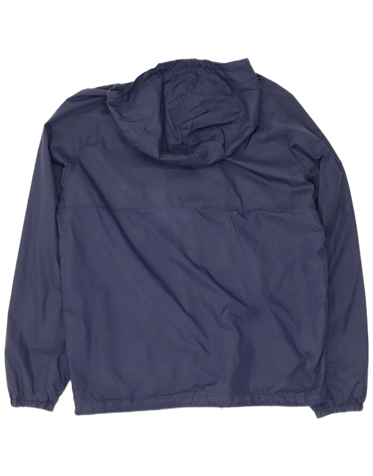 Jack & Jones Mens Hooded Rain Jacket UK 44 2XL Navy Blue - Image 2