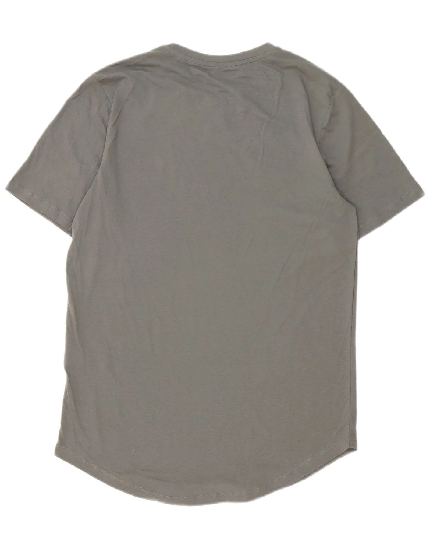 Jack & Jones Mens Lash T-Shirt Top Medium Grey Cotton - Image 2