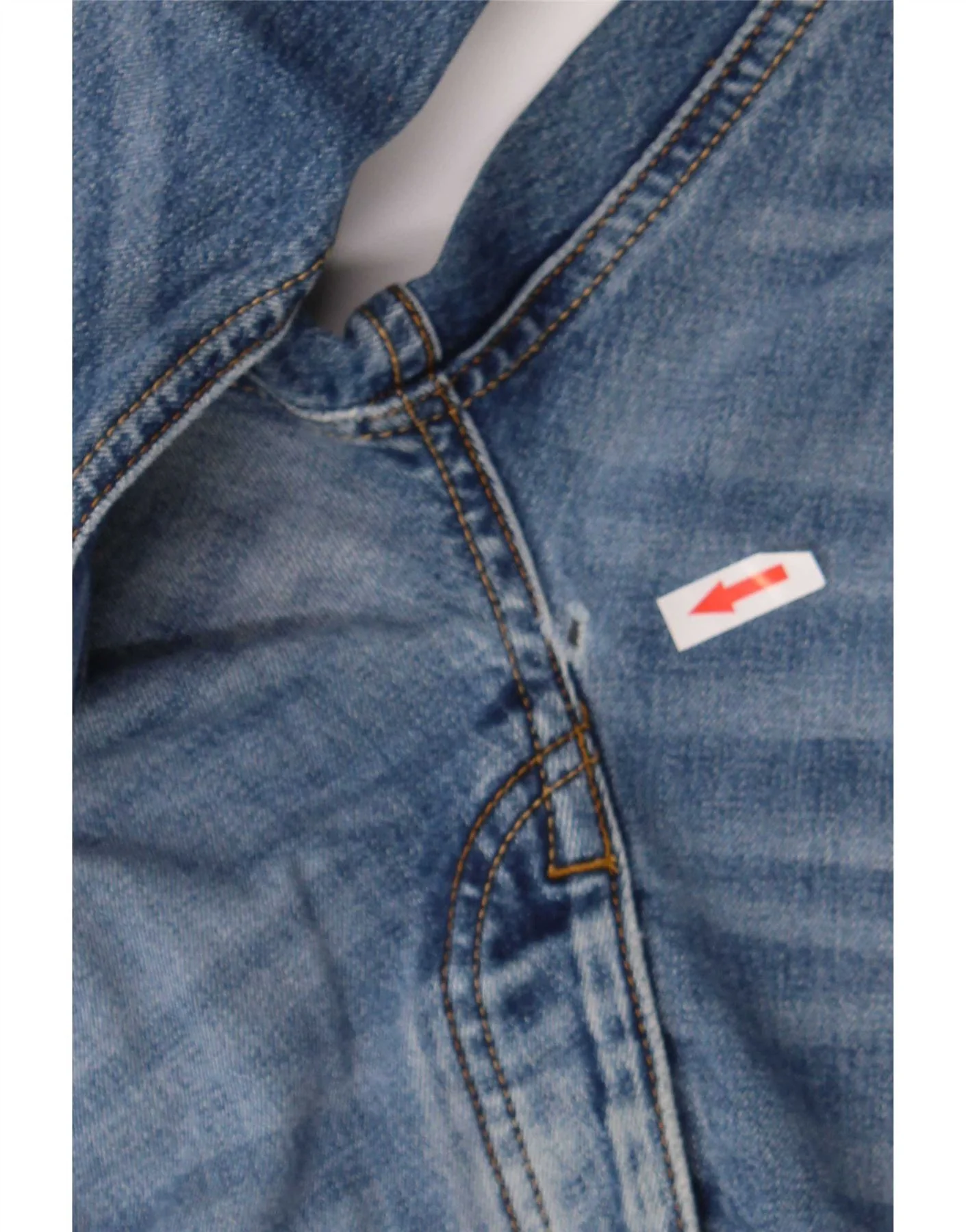 Jack & Jones Mens Mike Comfort Fit Slim Jeans W36 L34 Blue Cotton - Image 3