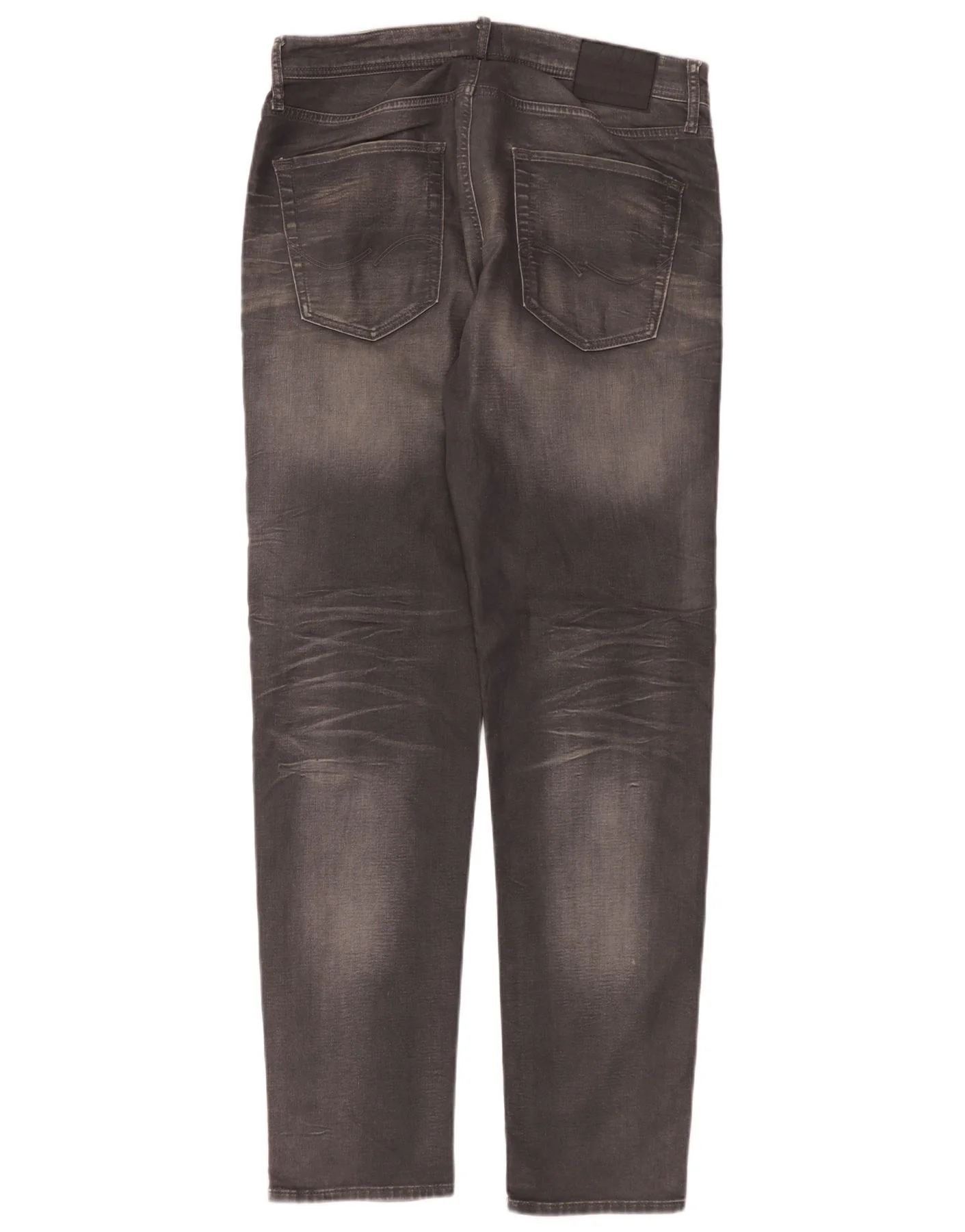 Jack & Jones Mens Mike Skinny Jeans W33 L34 Grey Cotton - Image 2