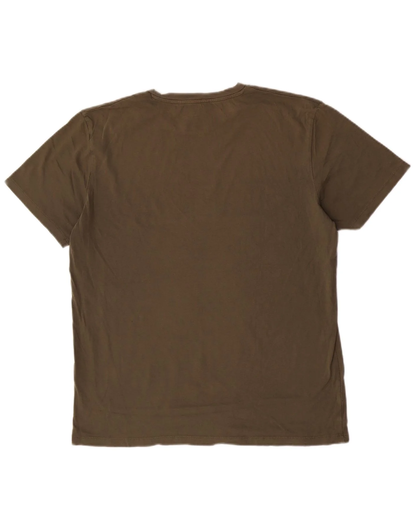 Jack & Jones Mens Regular Fit Graphic T-Shirt Top XL Green Cotton - Image 2