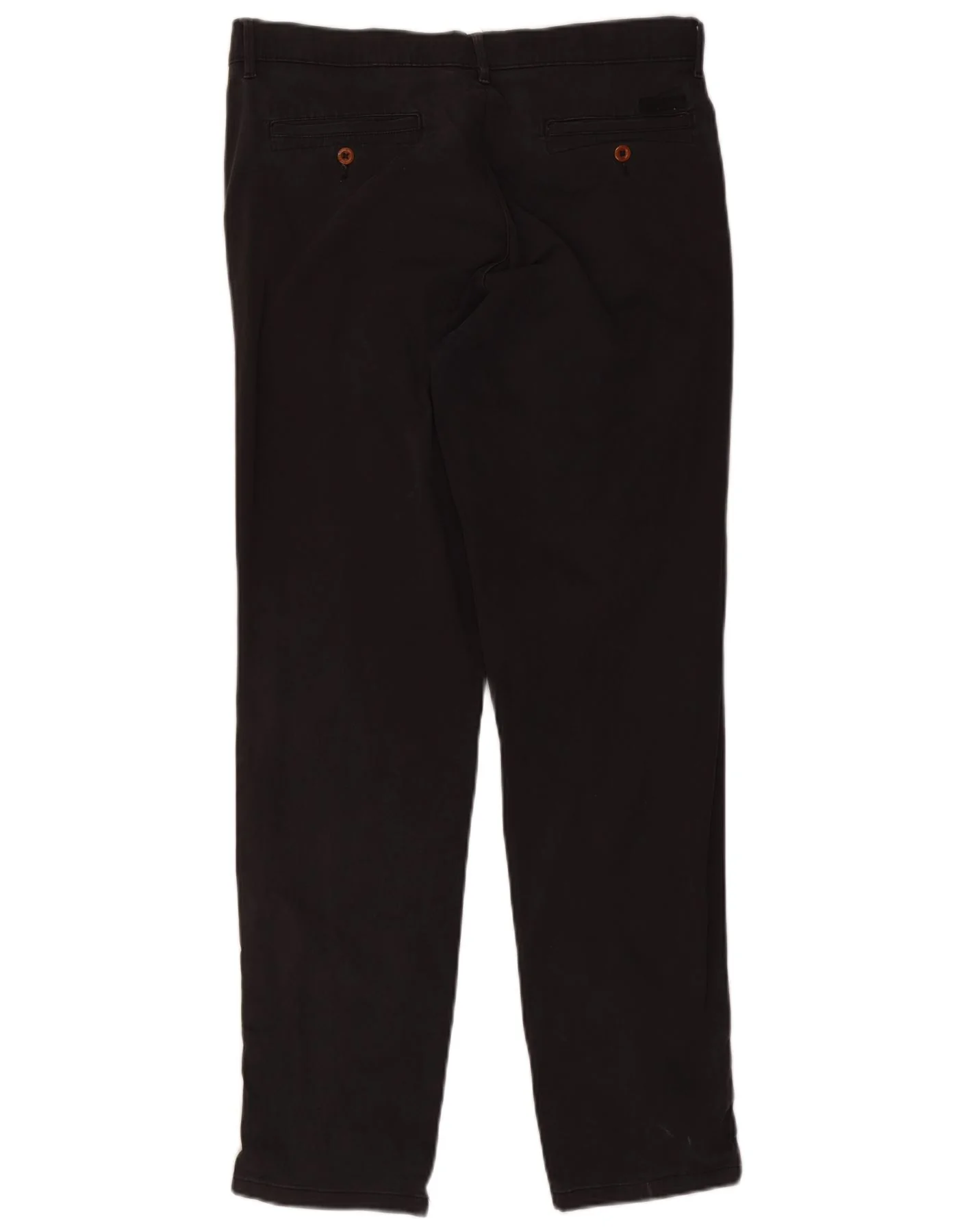 Jack & Jones Mens Slim Chino Trousers W34 L31 Black - Image 2