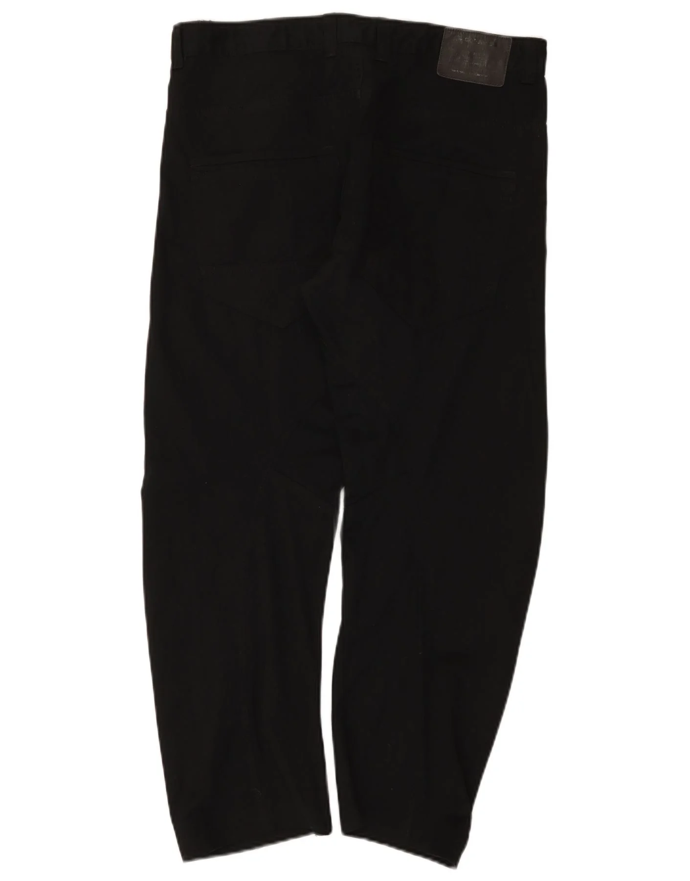 Jack & Jones Mens Slim Fit Casual Trousers W34 L27 Black Polyester - Image 2