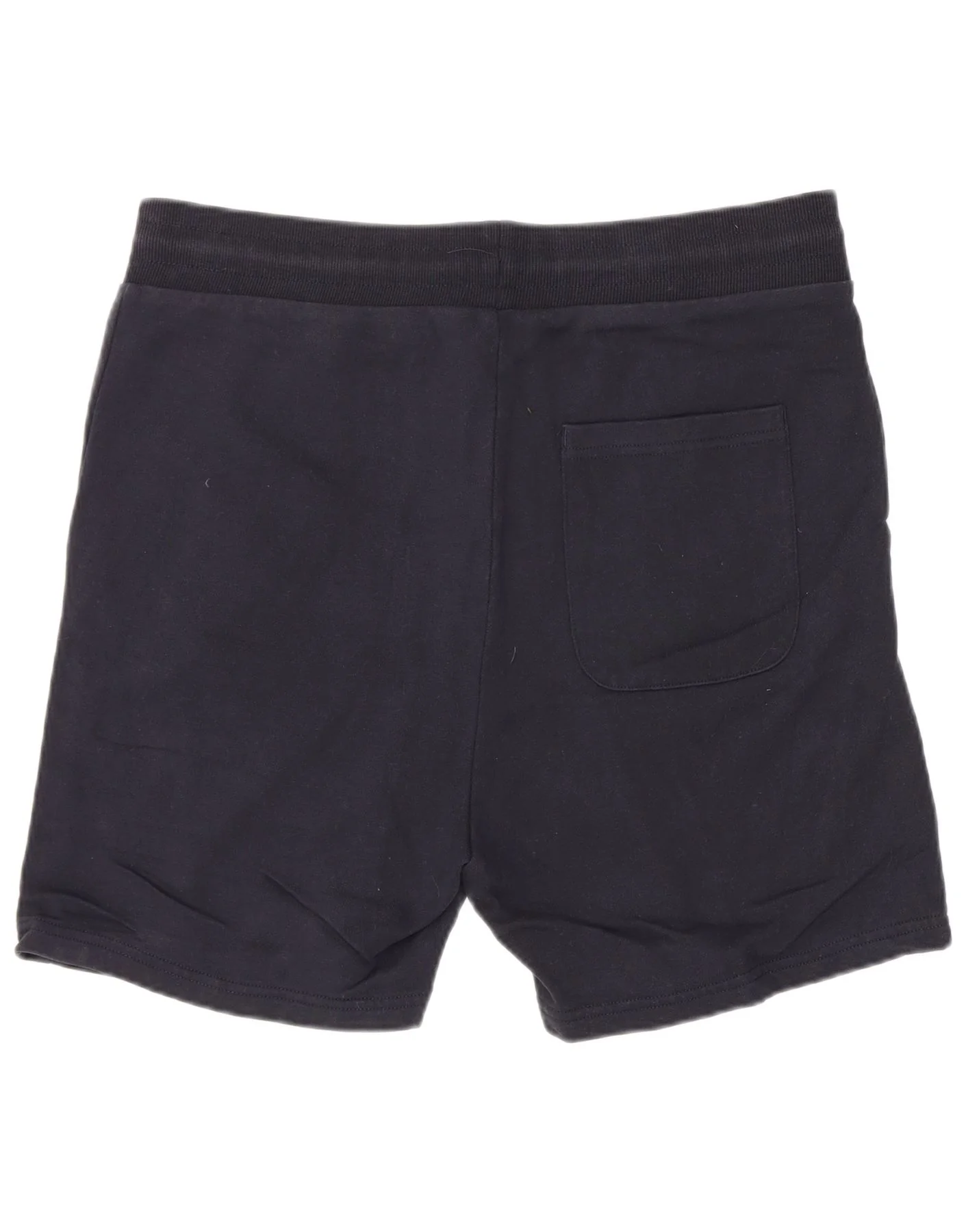 Jack & Jones Mens Sport Shorts Medium Navy Blue Cotton - Image 2