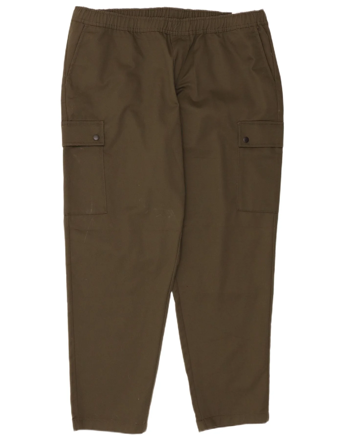 Jack & Jones Mens Straight Cargo Trousers 3XL W46 L31 Khaki Polyester