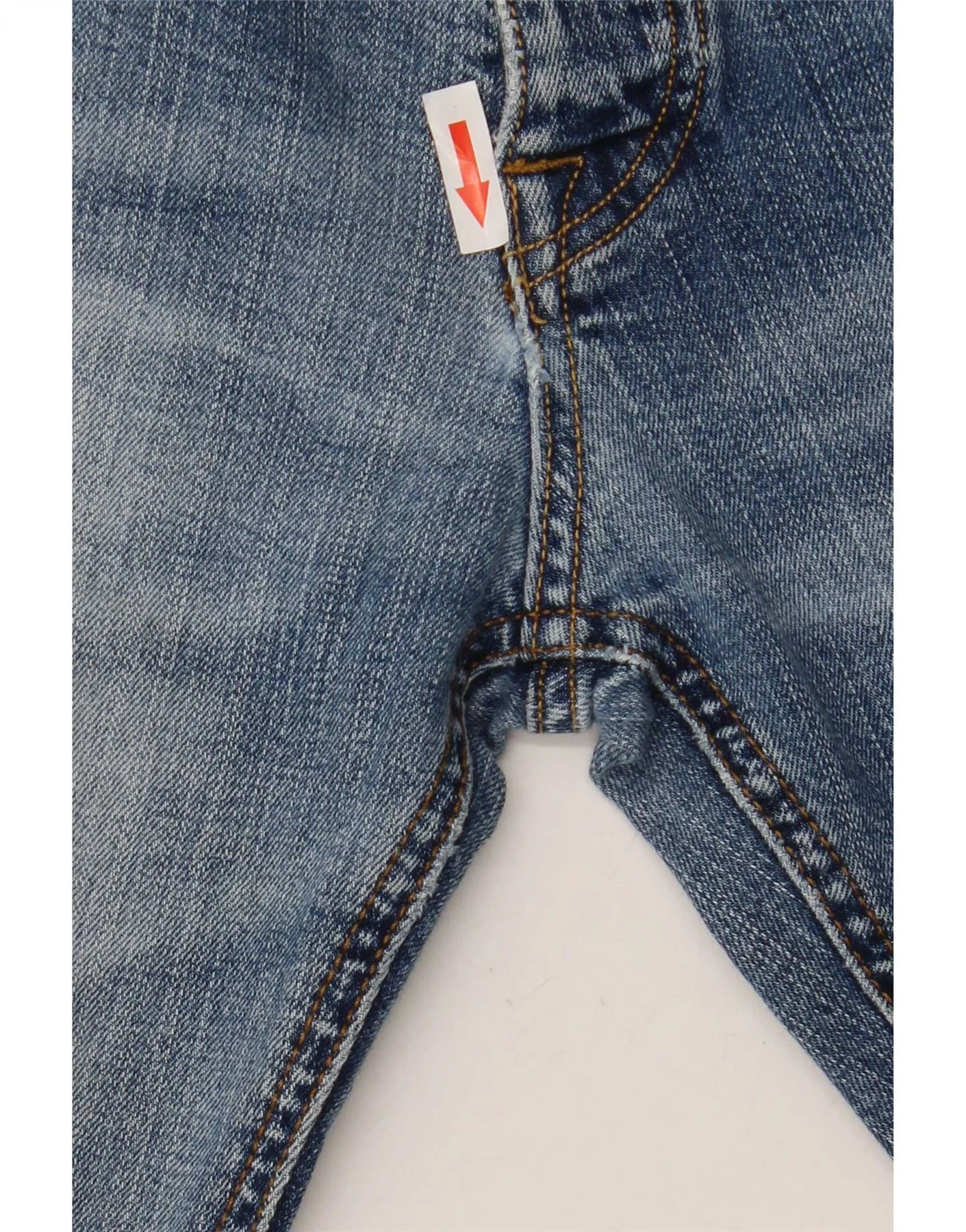 Jack & Jones Mens Tim Slim Jeans W33 L32 Blue Cotton - Image 4