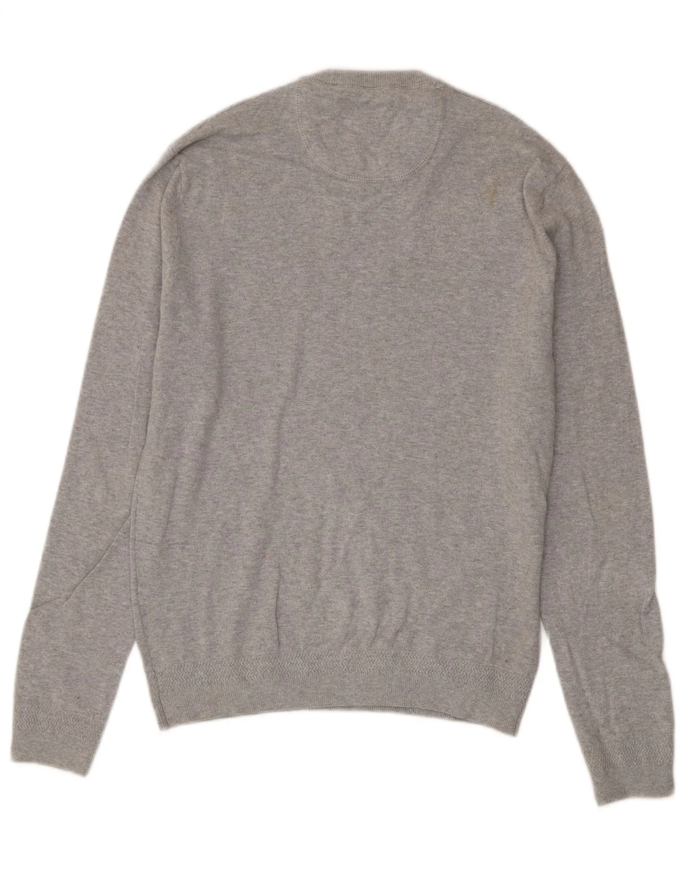 Jack Wills Mens Crew Neck Jumper Sweater Medium Grey - Image 2