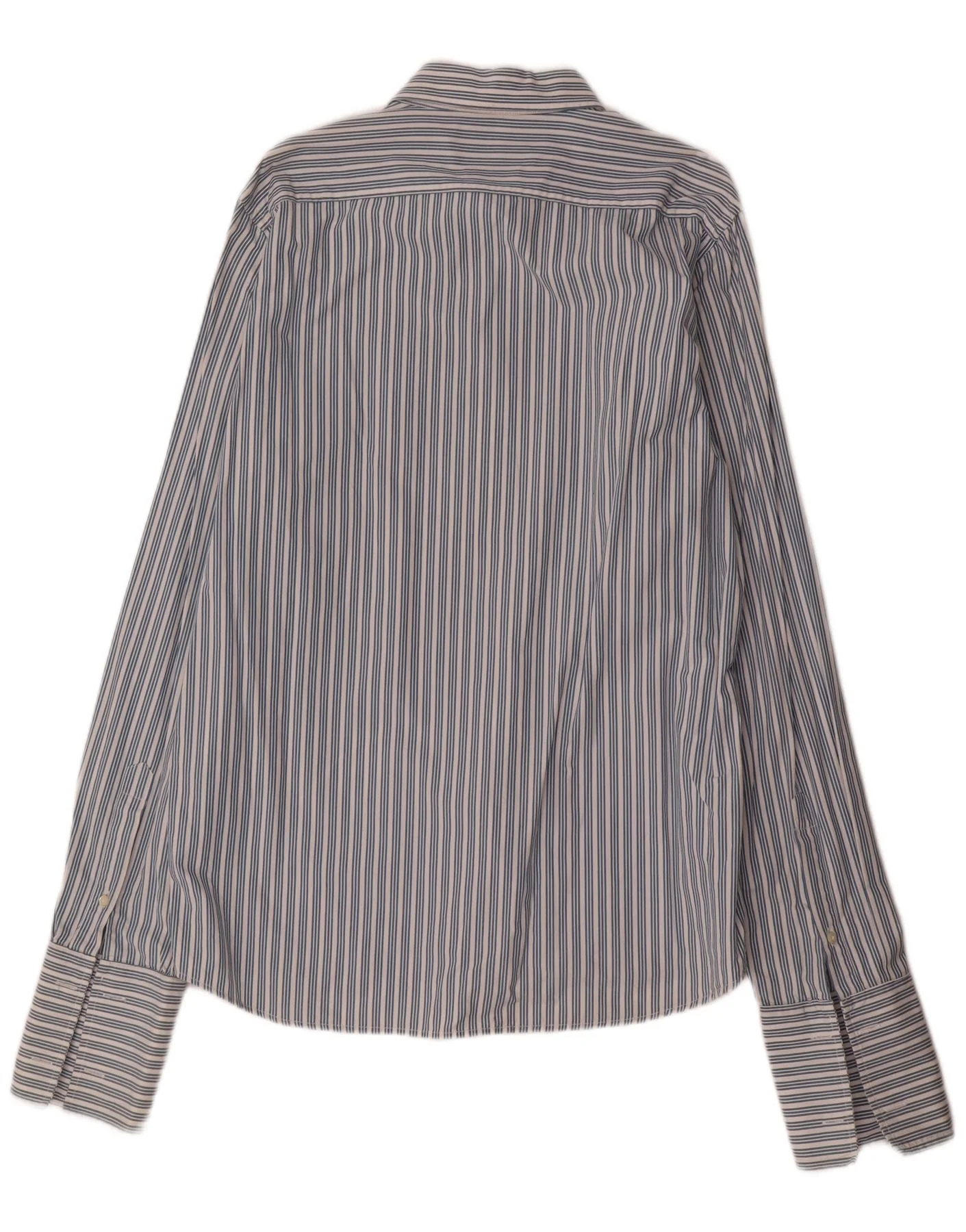 Jack Wills Mens Formal Shirt XL Blue Striped Cotton - Image 2