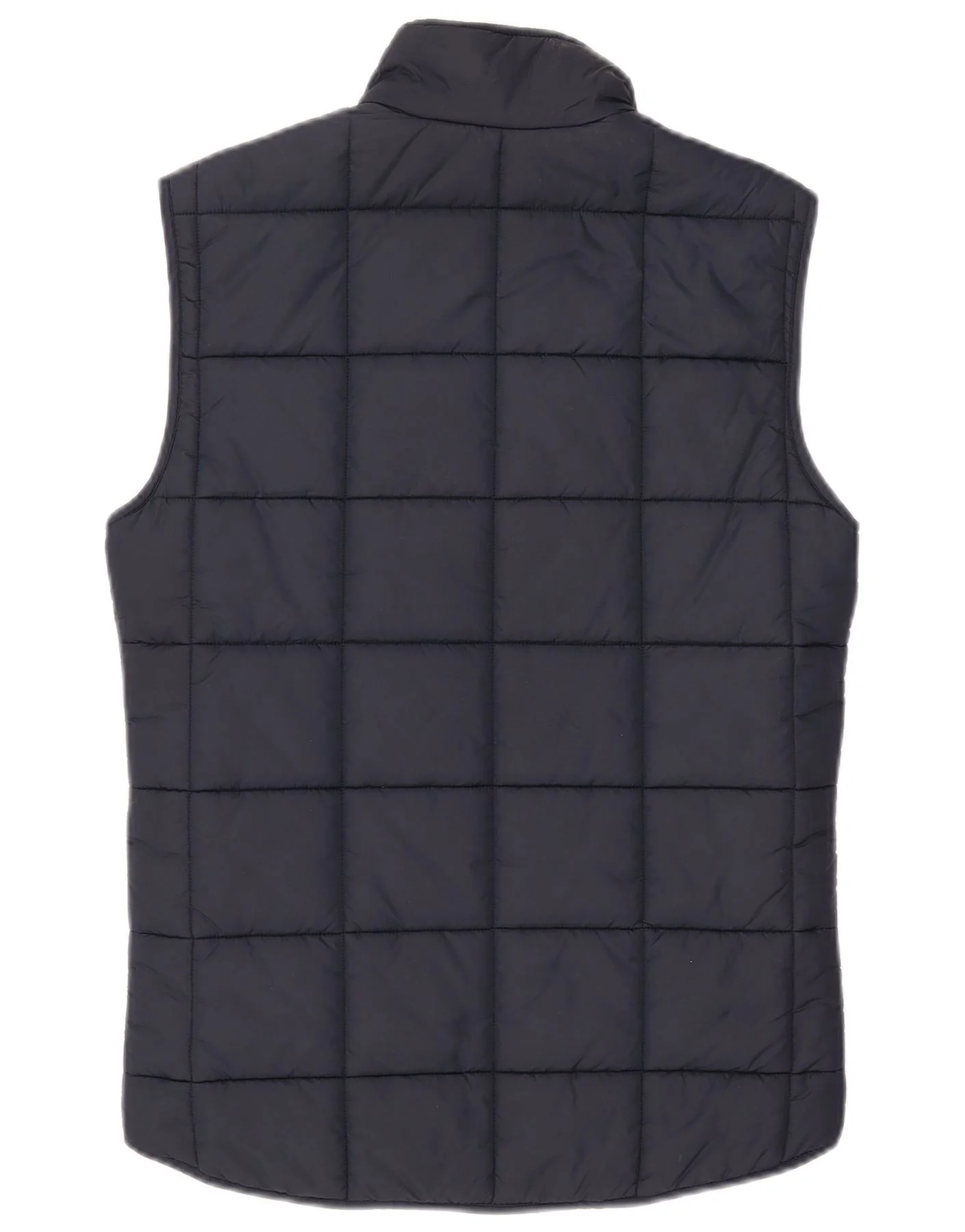 Jack Wills Mens Padded Gilet UK 34 XS Navy Blue Nylon - Image 2