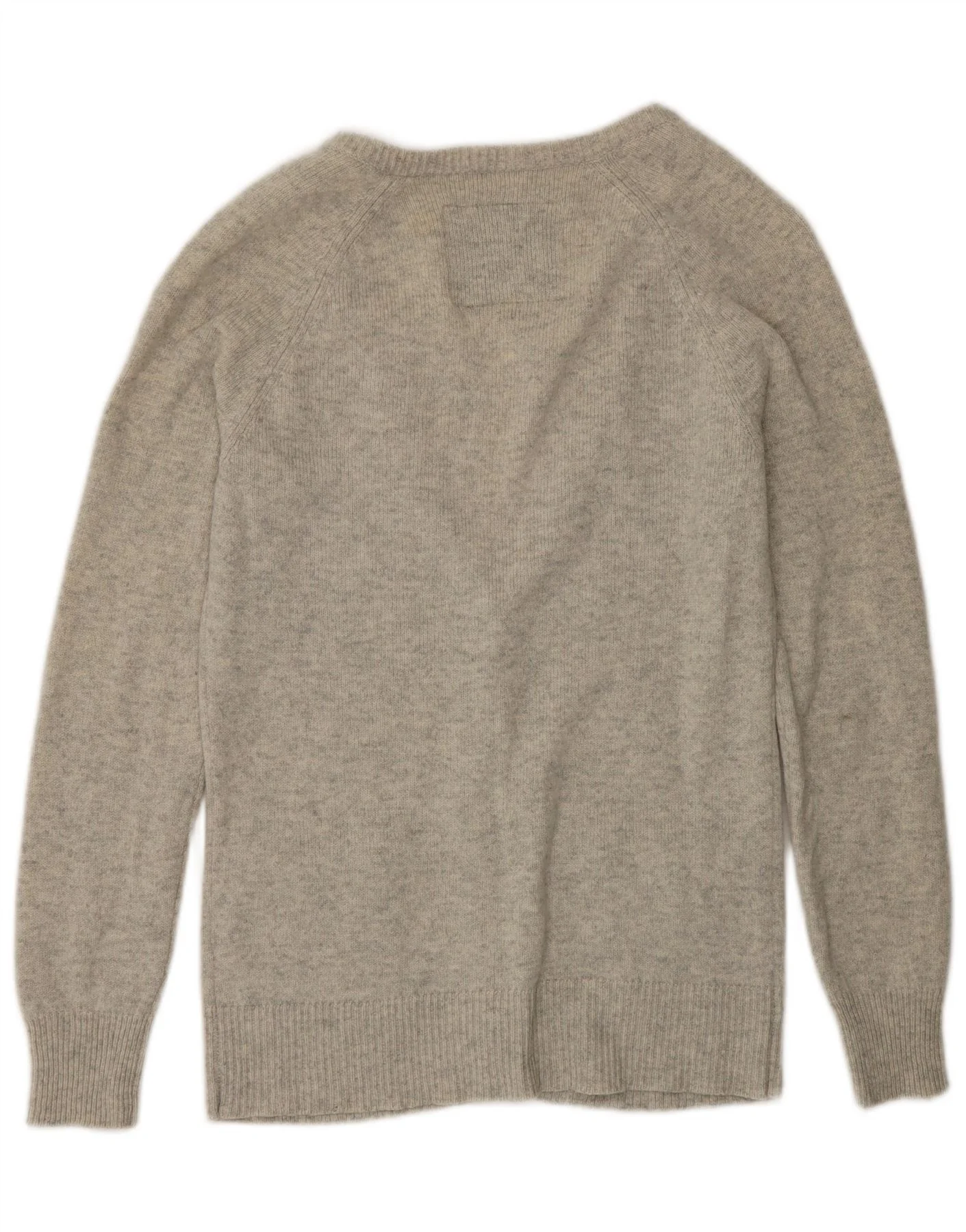 Jack Wills Womens Cardigan Sweater UK 10 Small Grey Wool - Image 2