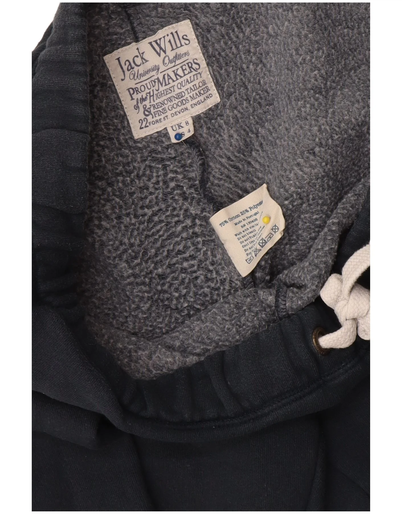 Jack Wills Womens Tracksuit Trousers Joggers UK 8 Small W32 L30 Navy Blue - Image 3