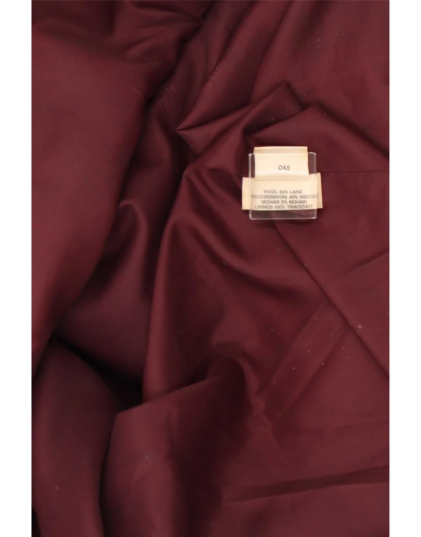 Jaeger Womens Oversized Overcoat UK 14 Large Brown Flecked Wool - Image 3