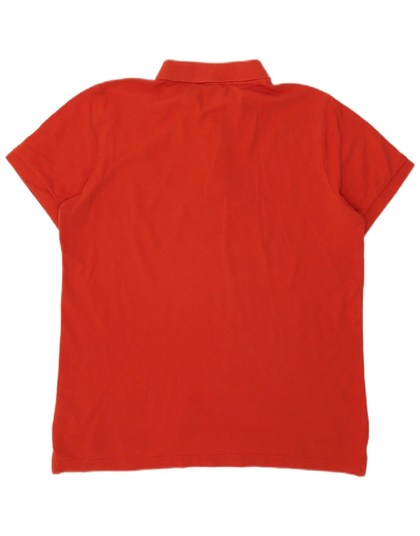 Jeep Mens Polo Shirt Large Orange Cotton - Image 2
