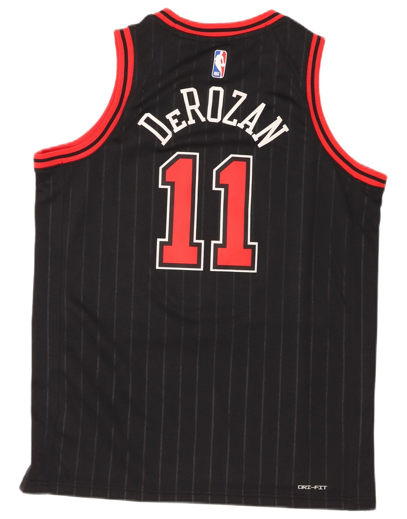 Jordan Boys Chicago Bulls Graphic T-Shirt Top 14-15 Years Large Black - Image 2