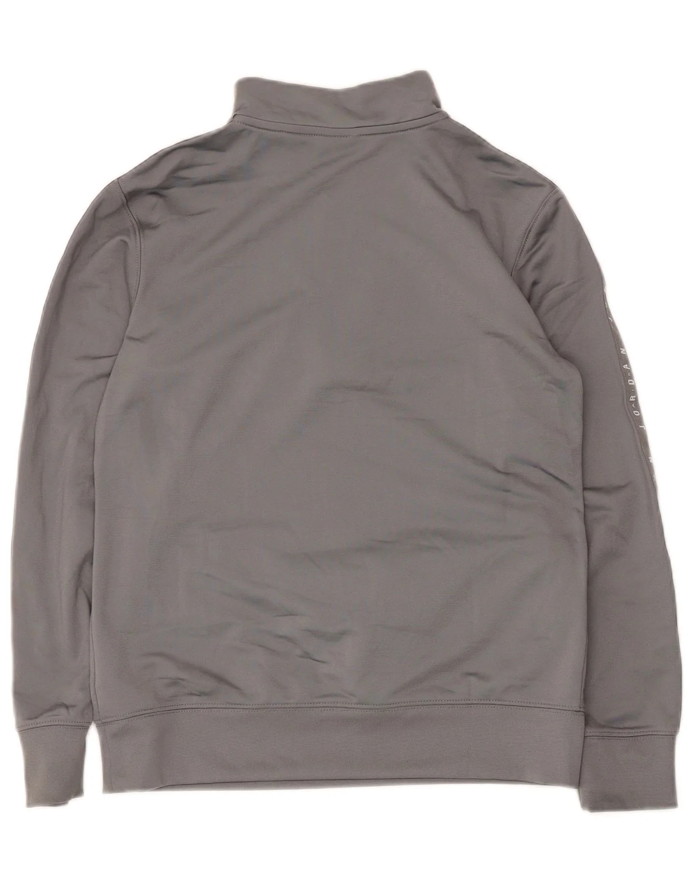 Jordan Boys Graphic Sweatshirt Jumper 12-13 Years Large Grey Colourblock - Image 2