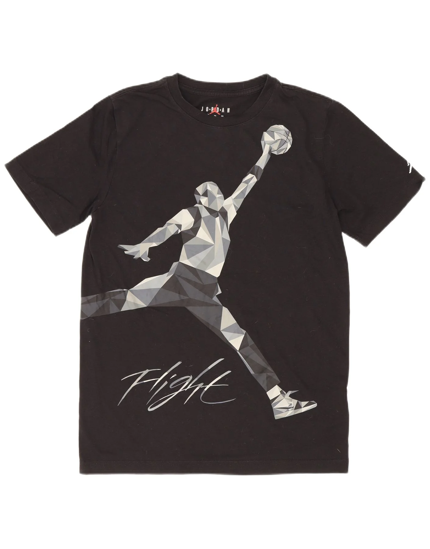 Jordan Boys Graphic T-Shirt Top 13-14 Year XL Black Cotton