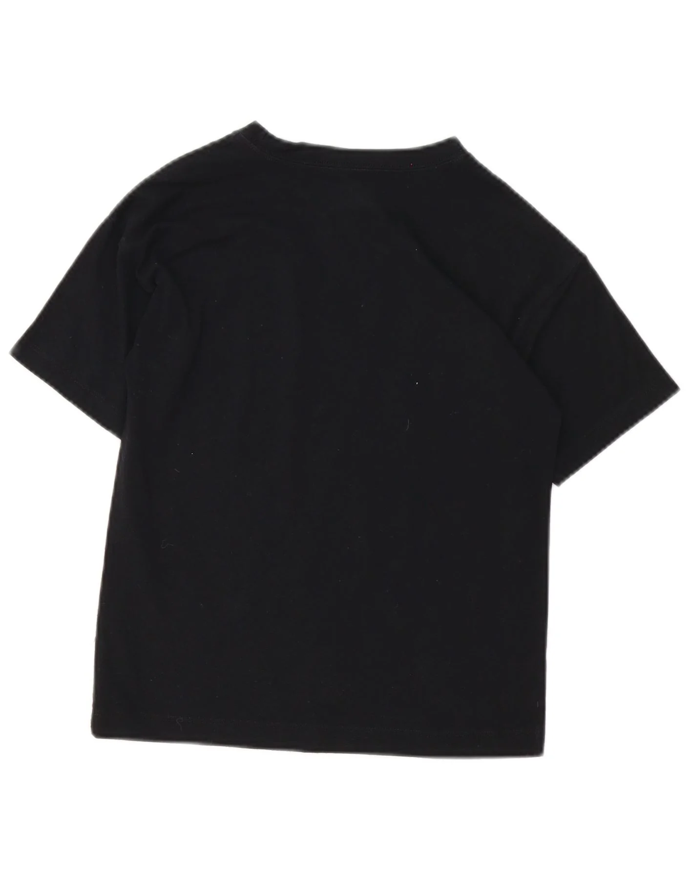 Jordan Girls Graphic T-Shirt Top 10-11 Years Medium Black Cotton - Image 2