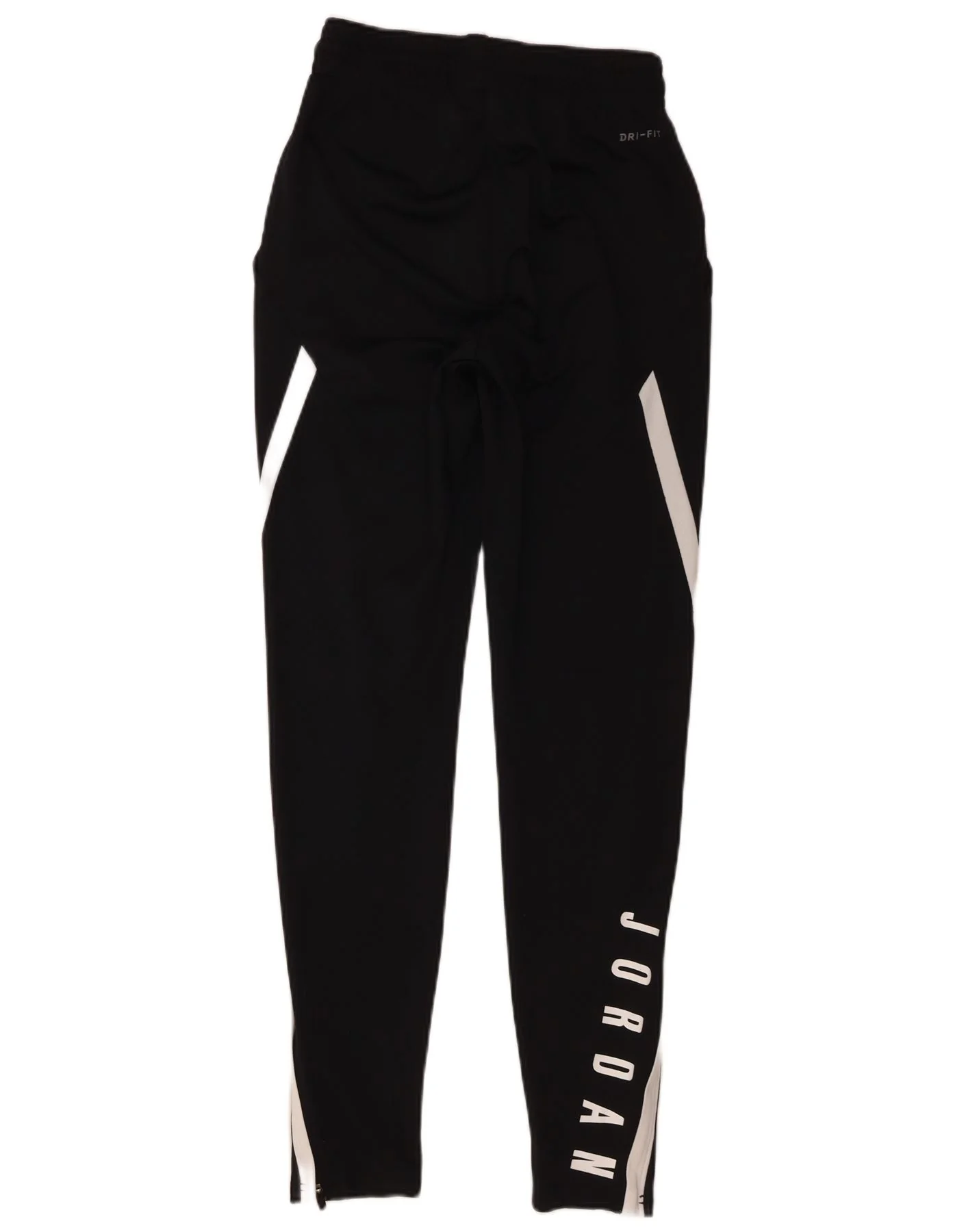 Jordan Mens Dri Fit Tracksuit Trousers XS Black Colourblock Polyester - Image 2