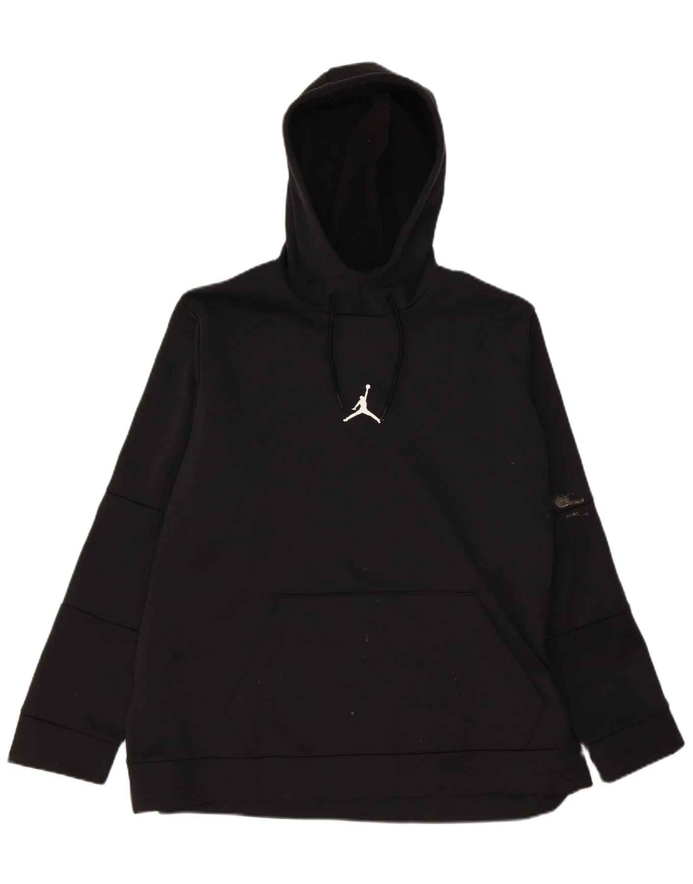 Jordan Mens Graphic Standard Fit Hoodie Jumper 2XL Black Polyester