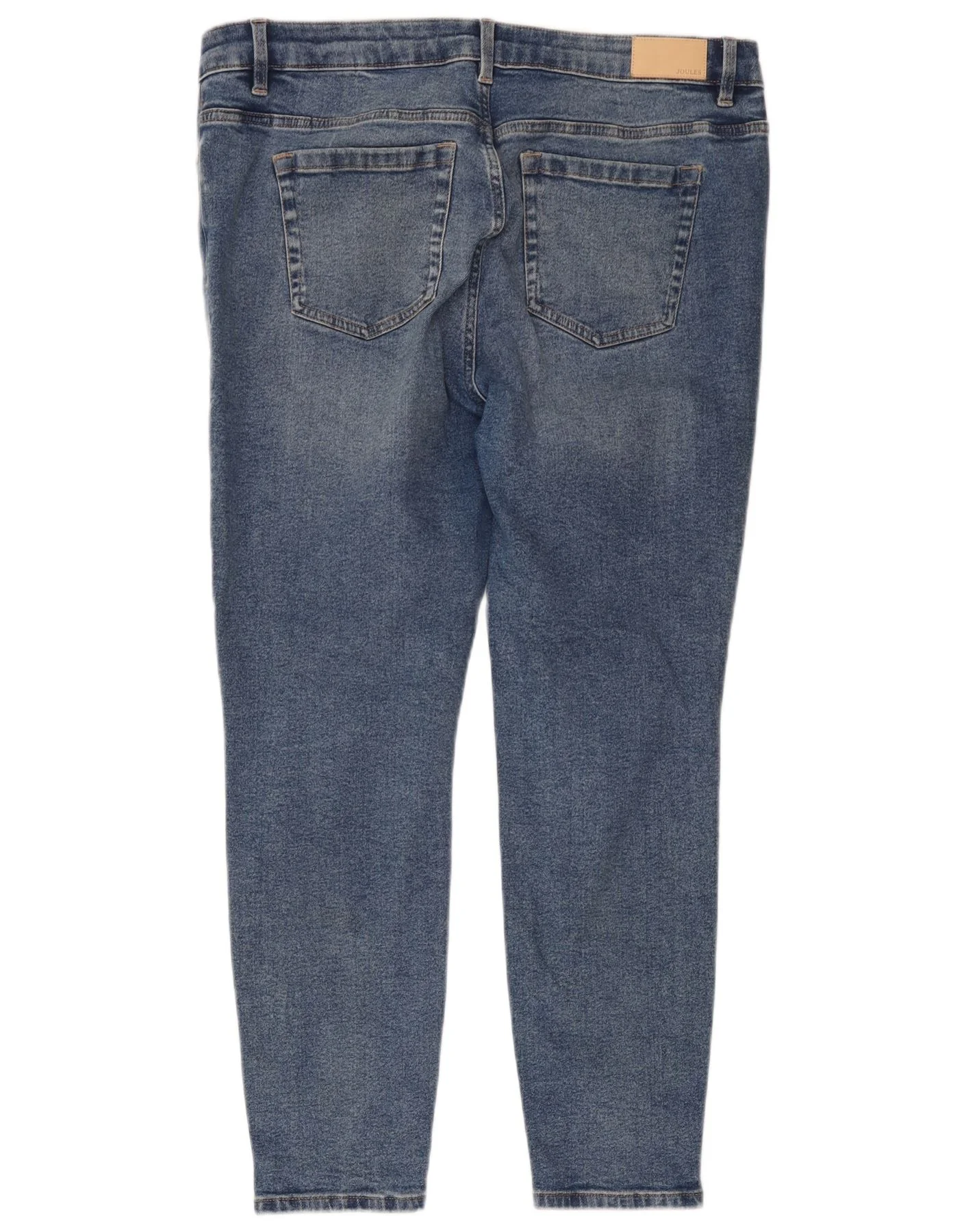 Joules Womens Skinny Jeans UK 18 XL W38 L28 Blue Cotton - Image 2