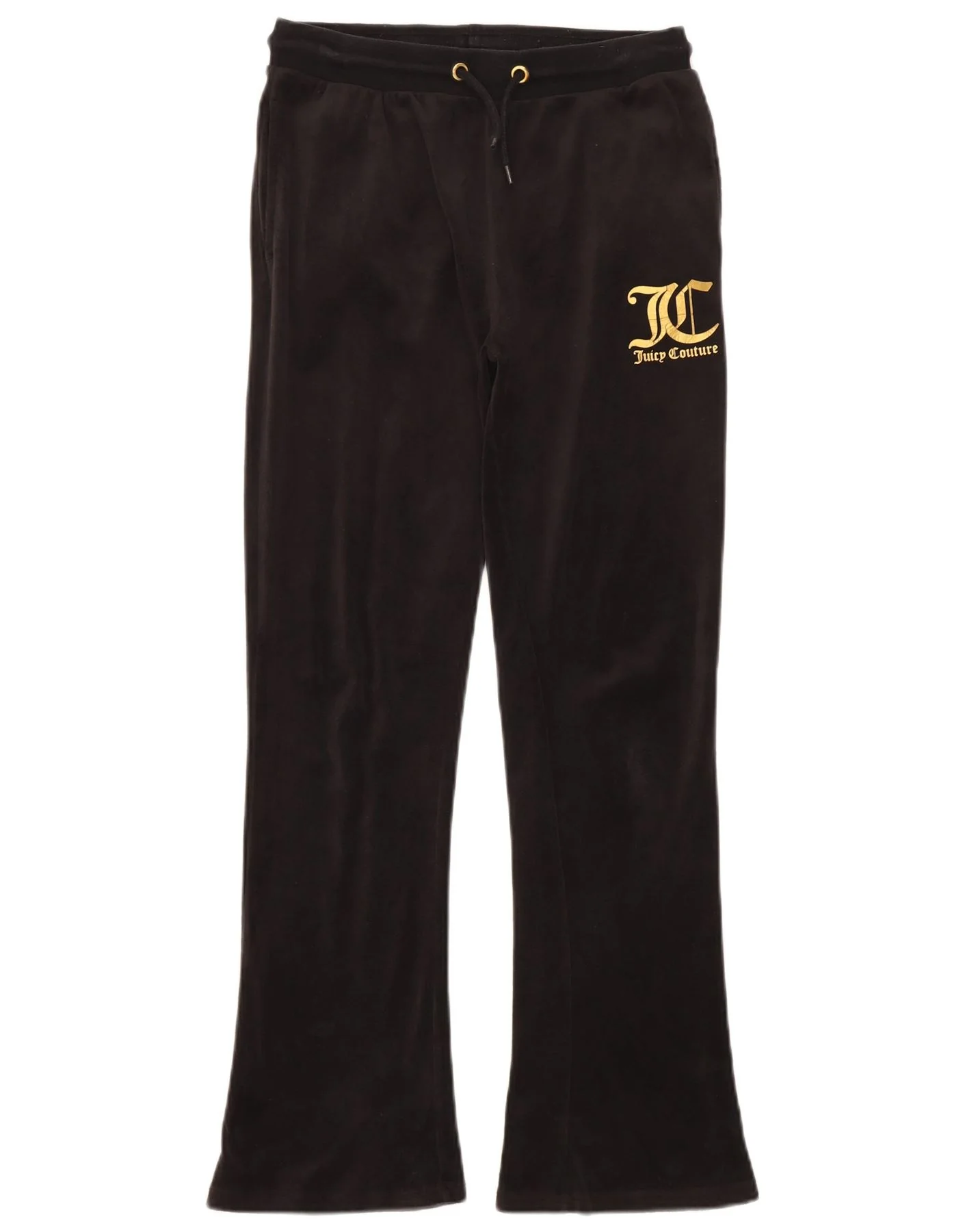 Juicy Couture Girls Graphic Tracksuit Trousers Joggers 14-15 Years Black