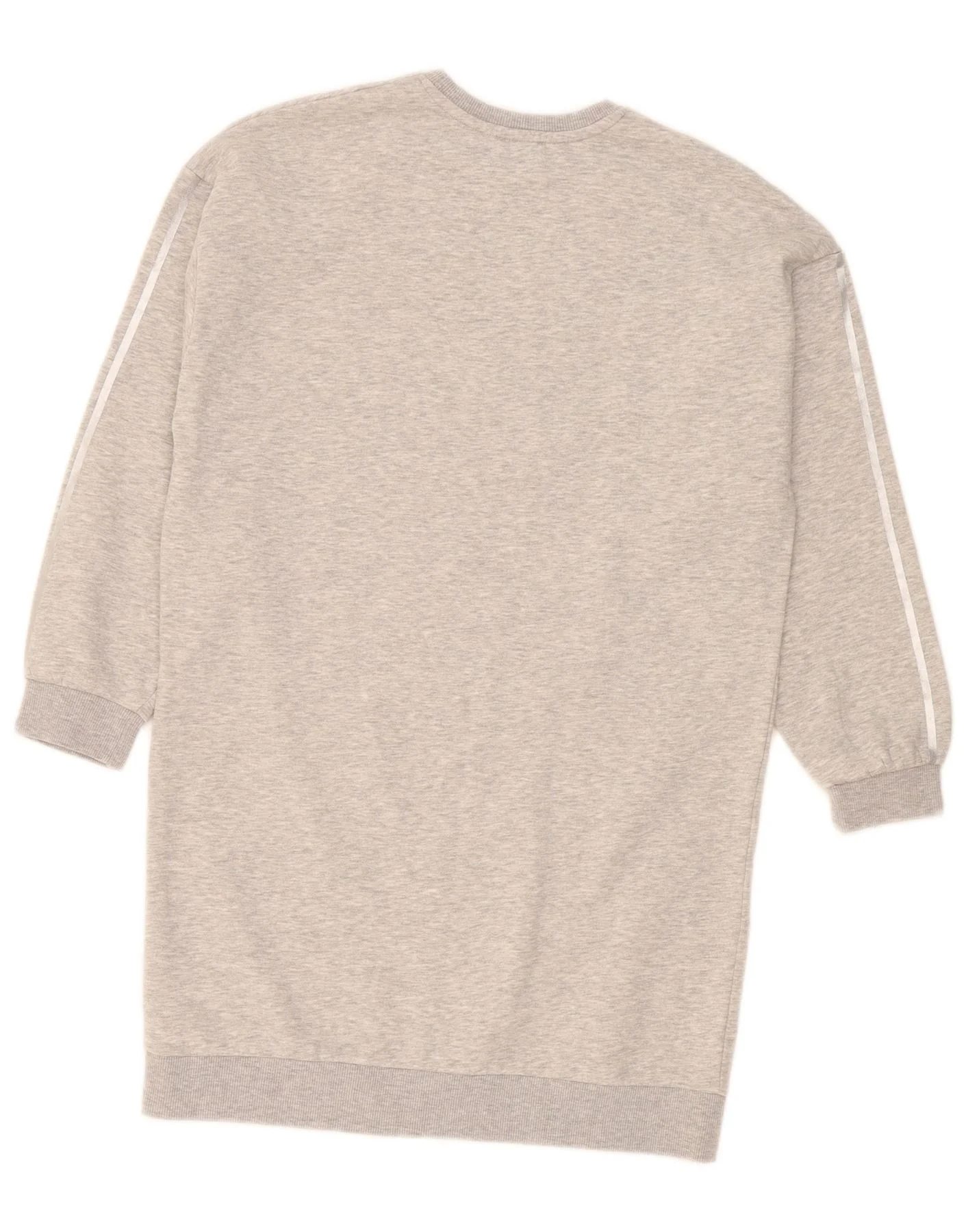 Juicy Couture Womens Graphic Jumper Dress UK 12 Medium Grey Flecked - Image 2