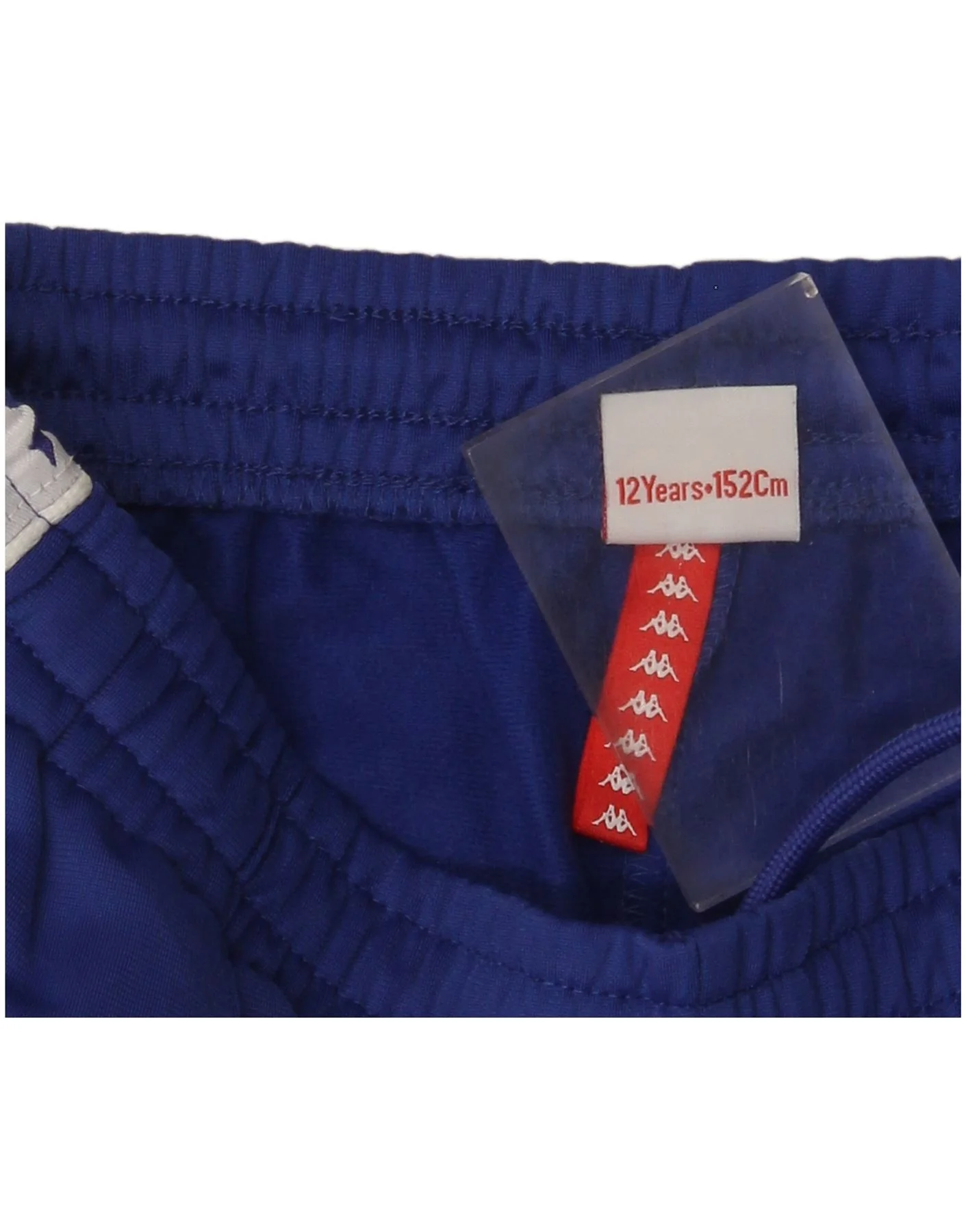 Kappa Boys Graphic Tracksuit Trousers Joggers 11-12 Years Blue Colourblock - Image 3