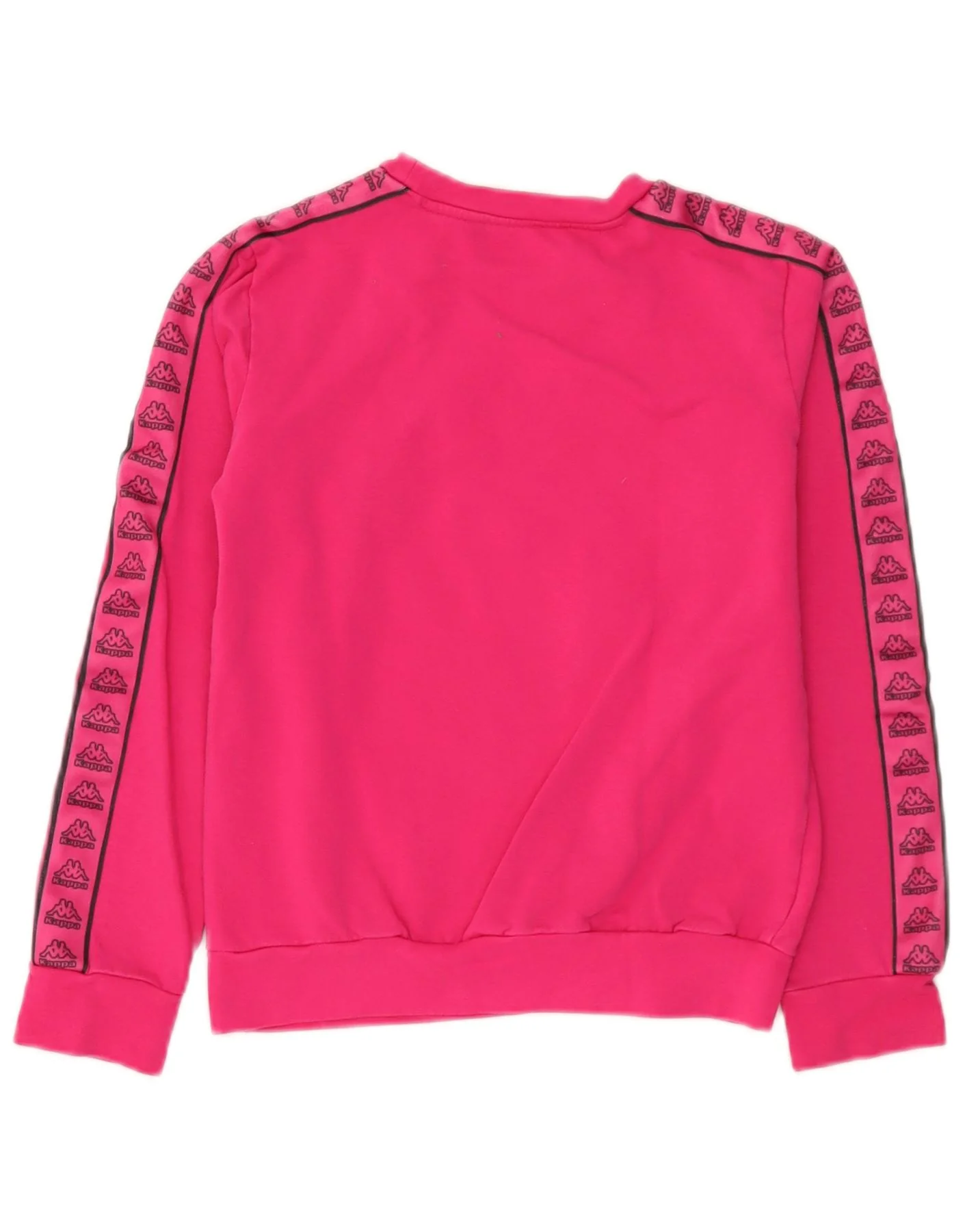 Kappa Girls Graphic Sweatshirt Jumper 13-14 Years Pink Cotton - Image 2