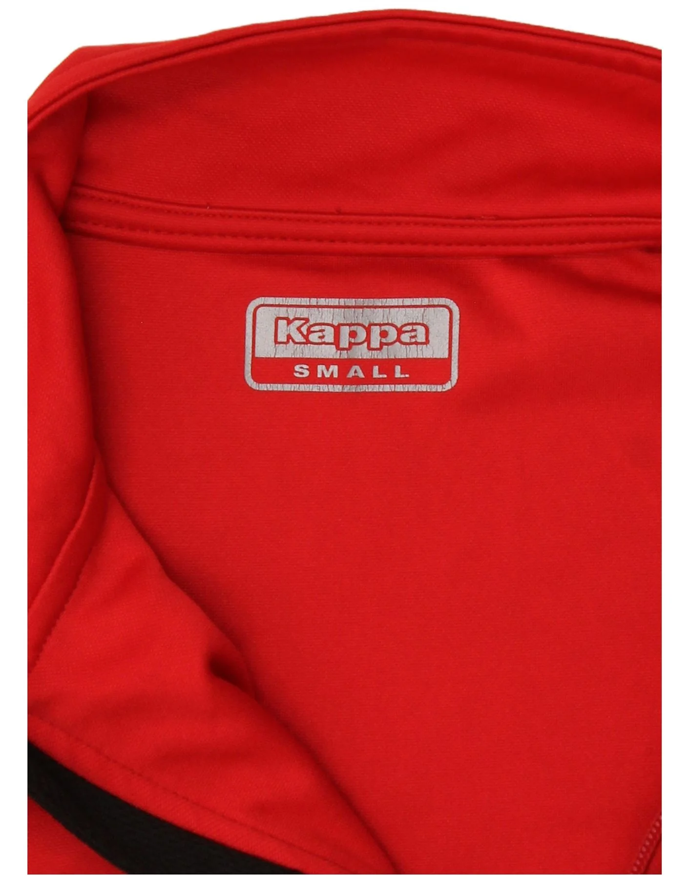 Kappa Mens Chatham Tracksuit Top Jacket Small Red Colourblock - Image 3