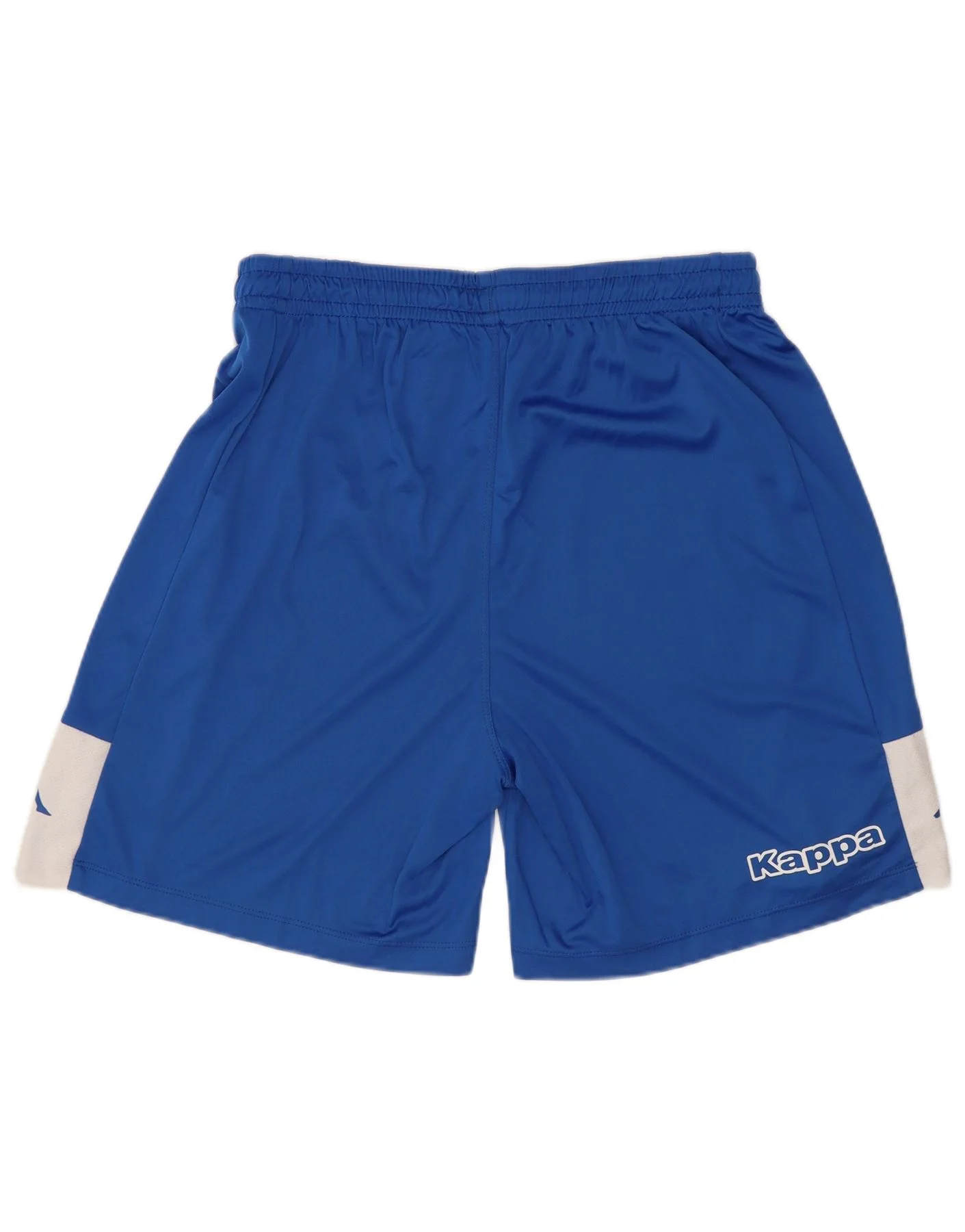Kappa Mens Graphic Sport Shorts Medium Blue Colourblock Polyester Sports - Image 2
