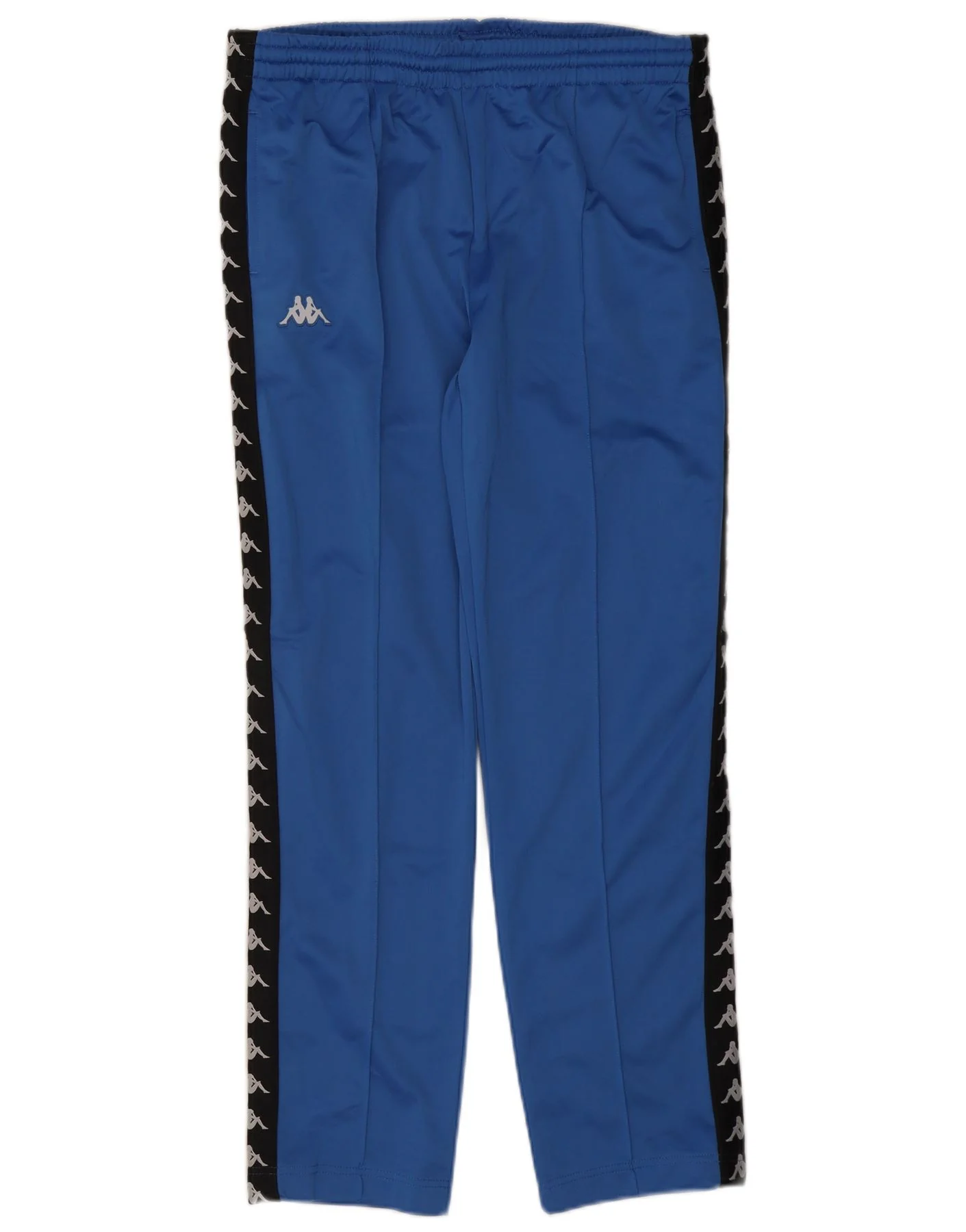 Kappa Mens Graphic Tracksuit Trousers XL Blue Colourblock Polyester