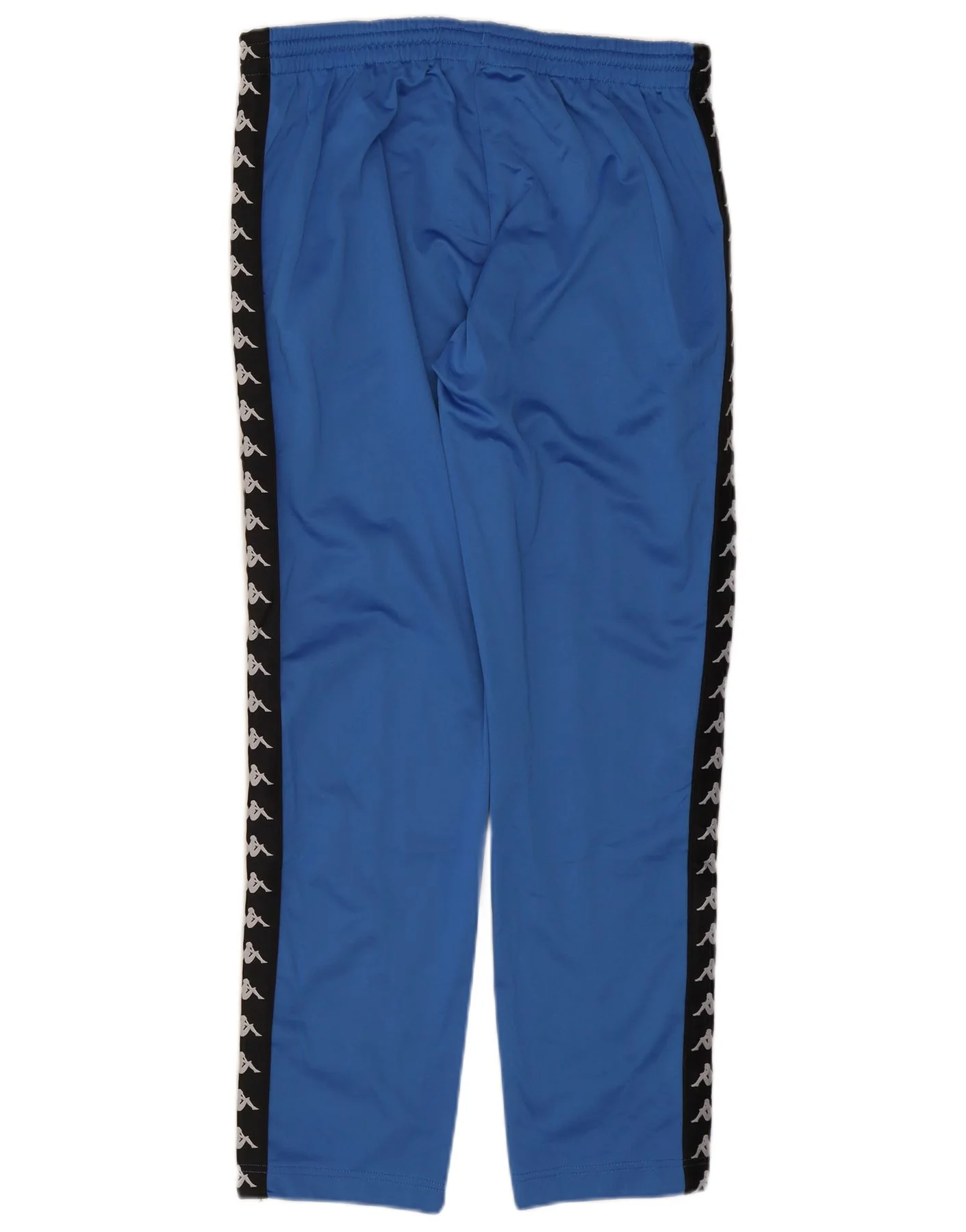 Kappa Mens Graphic Tracksuit Trousers XL Blue Colourblock Polyester - Image 2