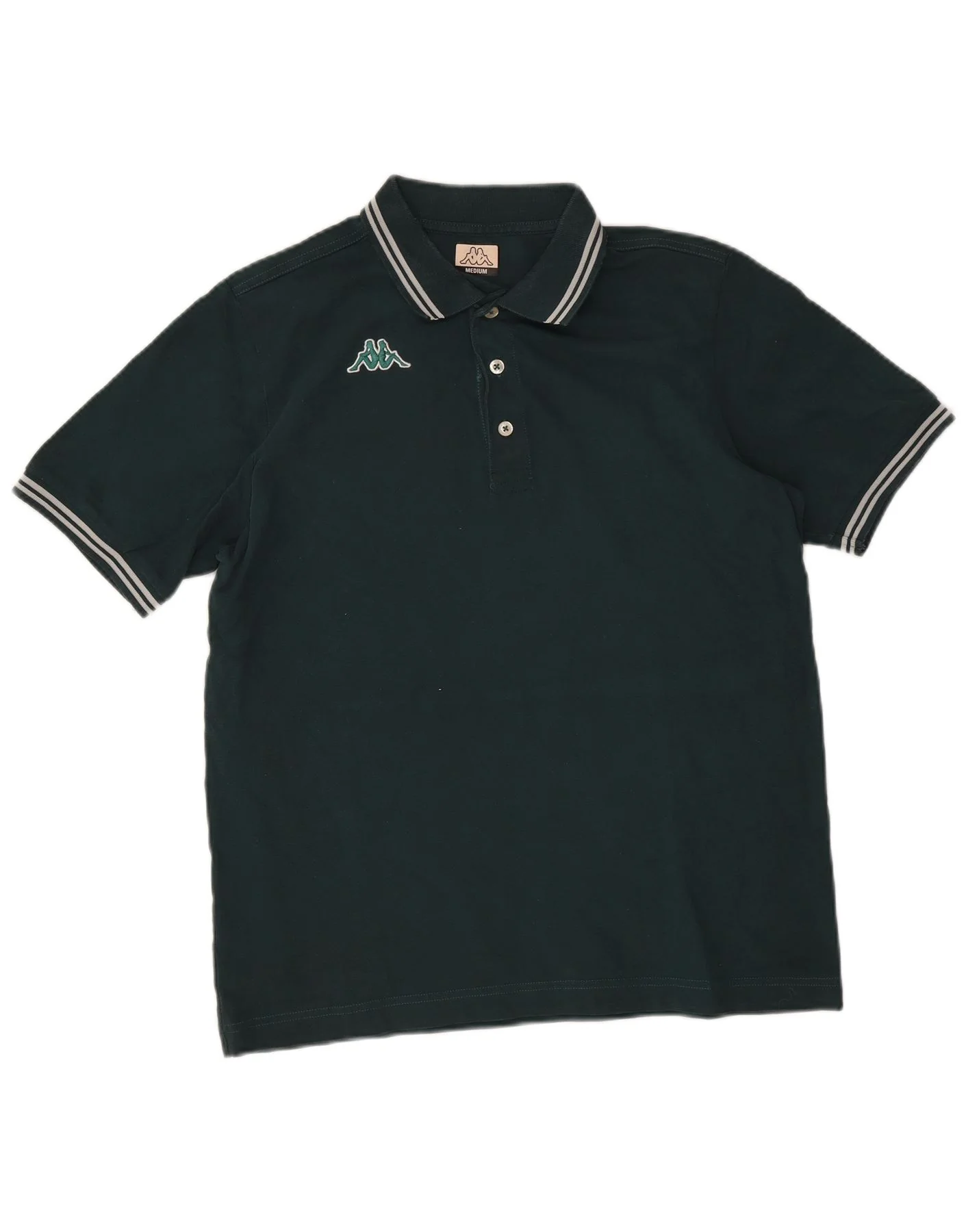 Kappa Mens Polo Shirt Medium Green