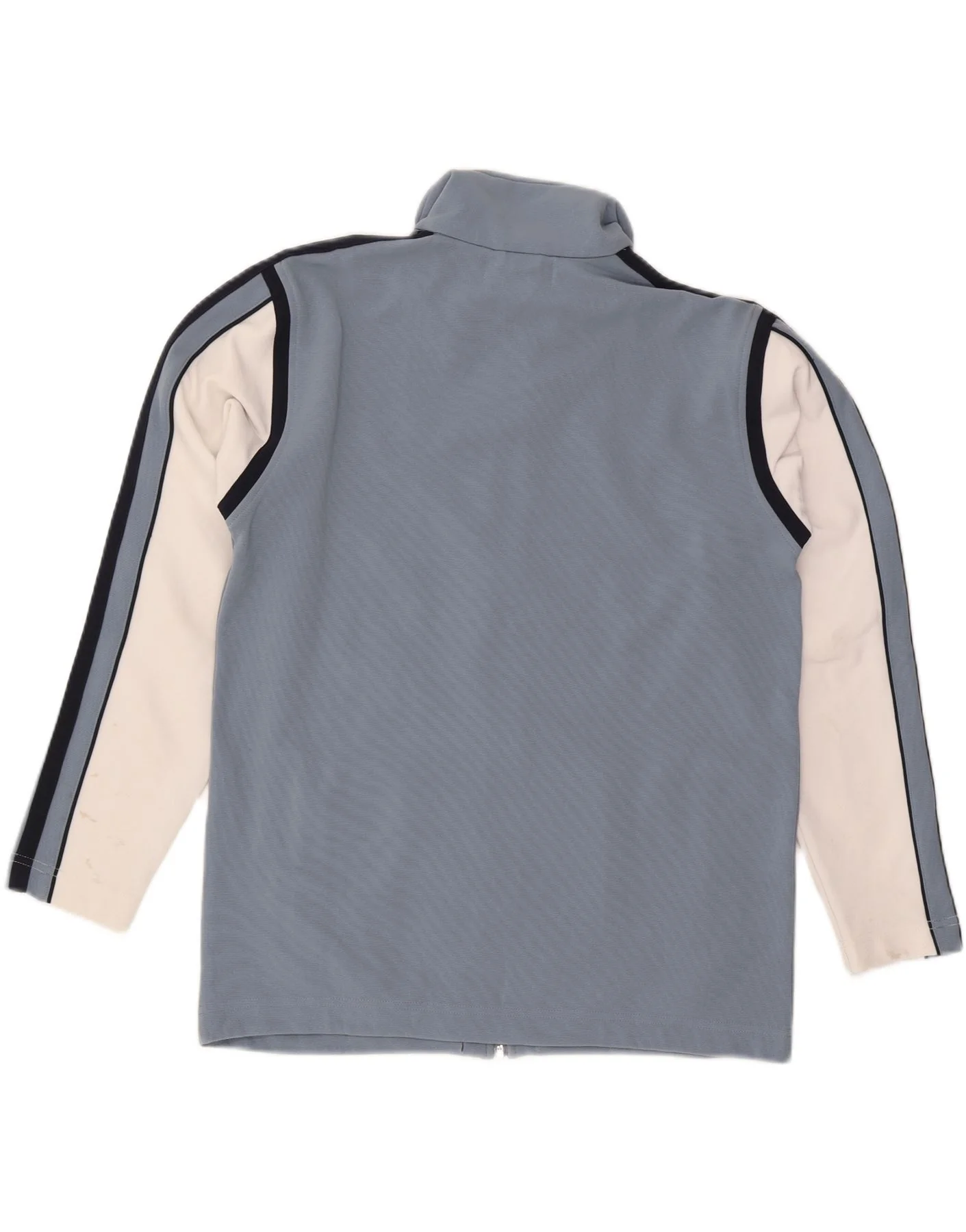Kappa Mens Tracksuit Top Jacket Medium Blue Colourblock Polyester - Image 2