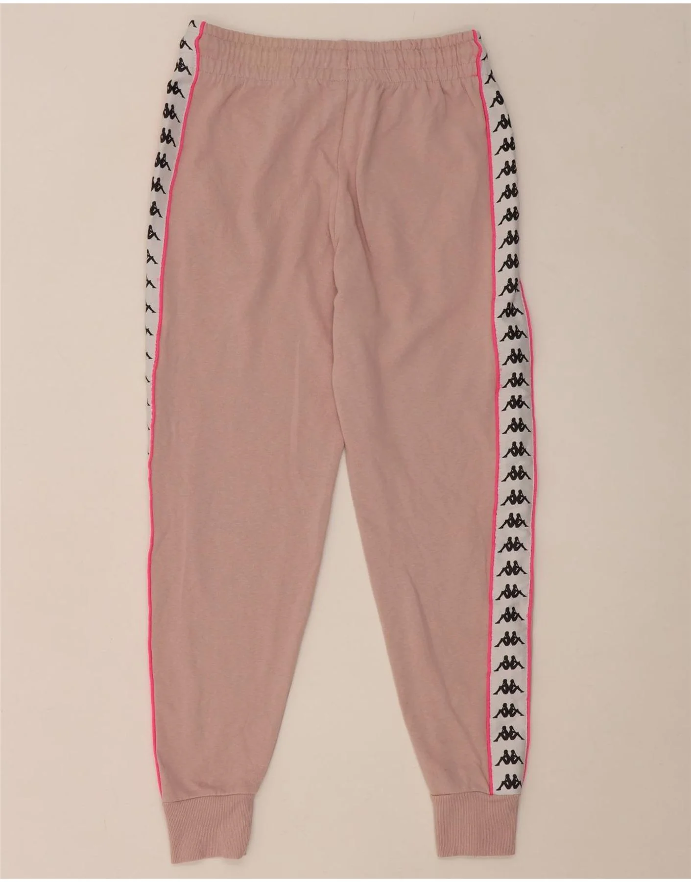 Kappa Womens Tracksuit Trousers Joggers UK 10 Small Pink Colourblock - Image 2