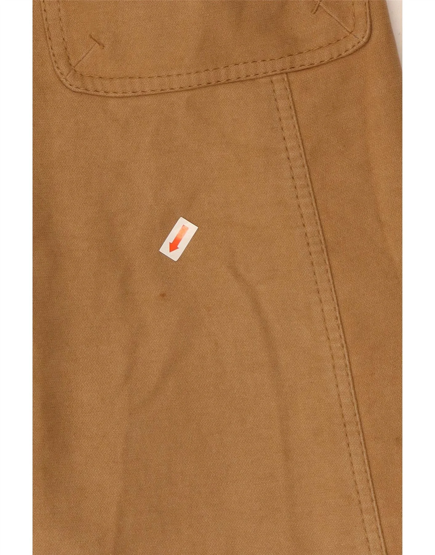 Karen Millen Womens Military Overcoat UK 12 Medium Brown Cotton - Image 4