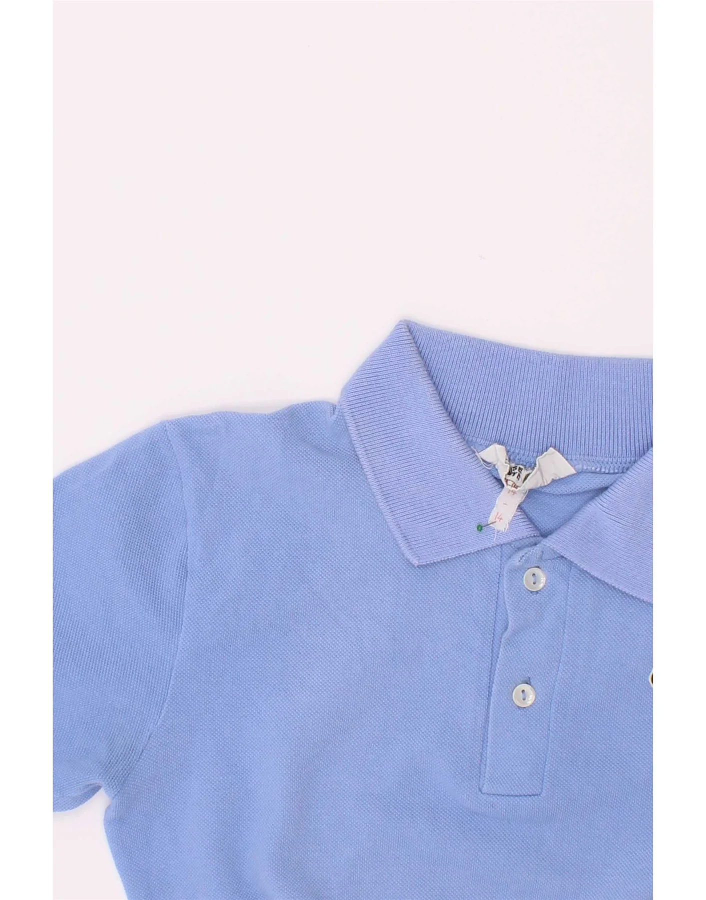 Lacoste Boys Polo Shirt 9-10 Years Blue - Image 3