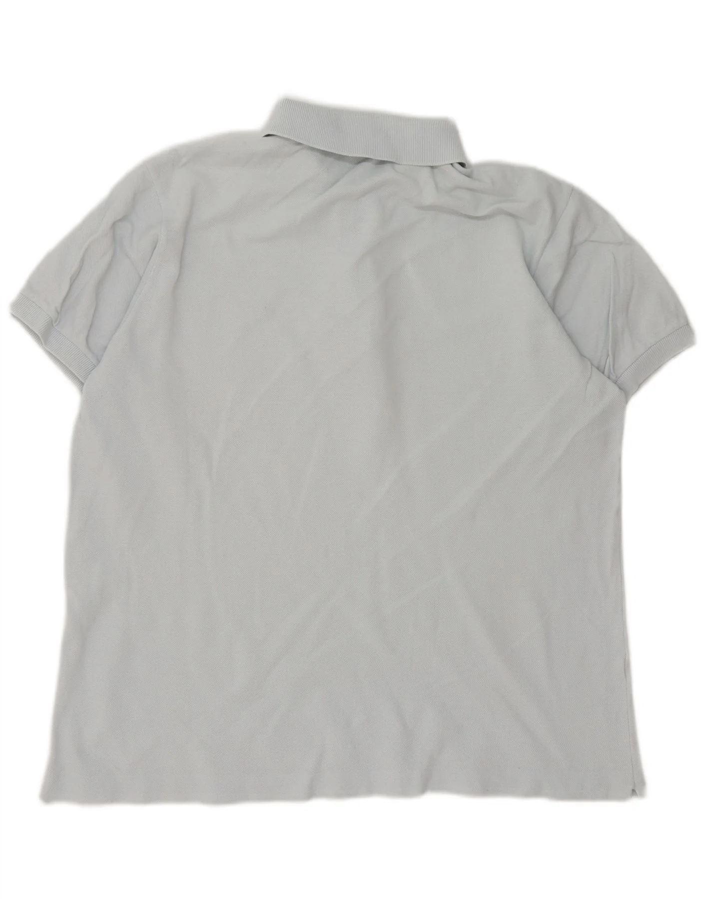 Lacoste Mens Polo Shirt Size 5 Large Blue Cotton - Image 2