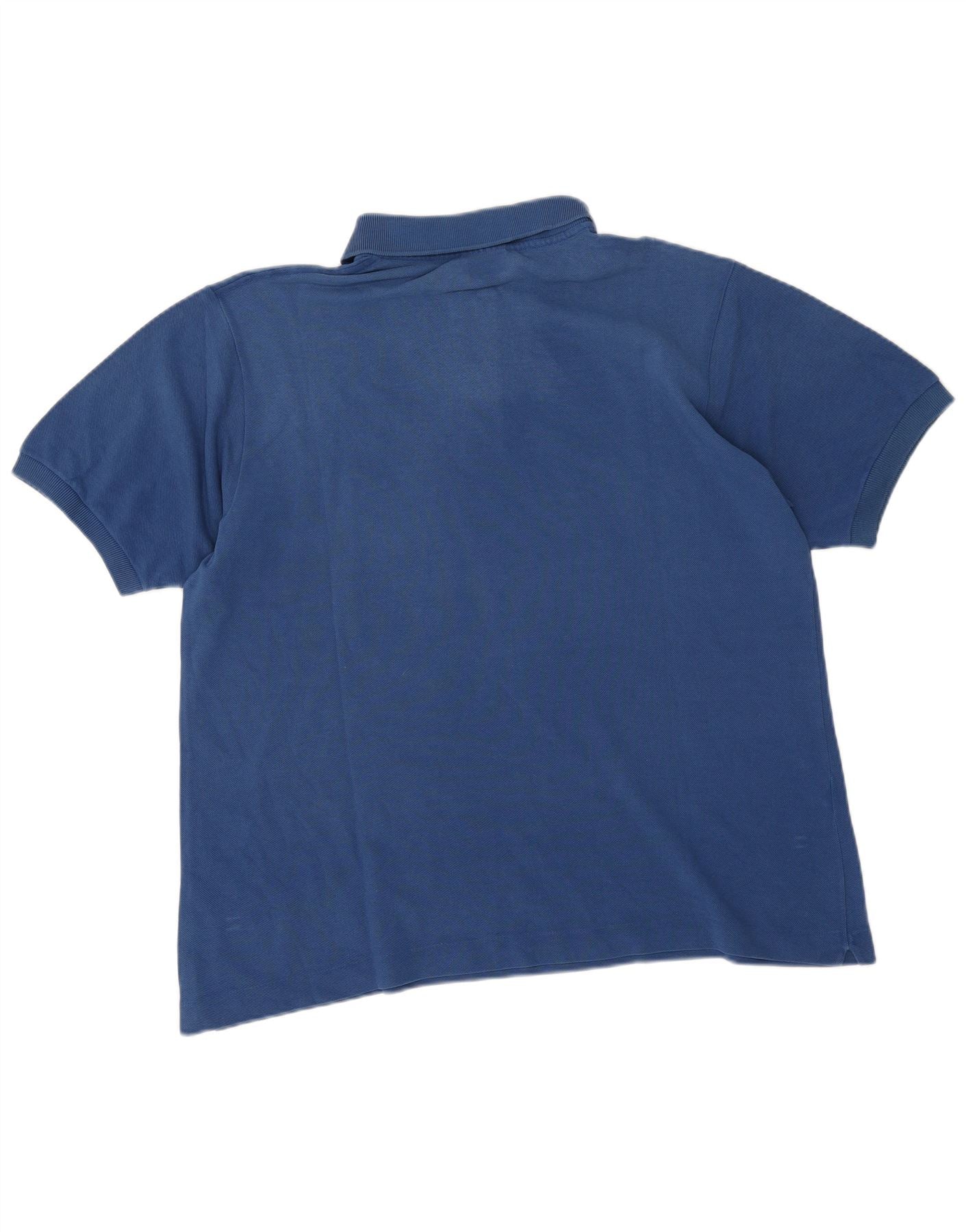 Lacoste Mens Polo Shirt Size 6 XL Blue Cotton - Image 2