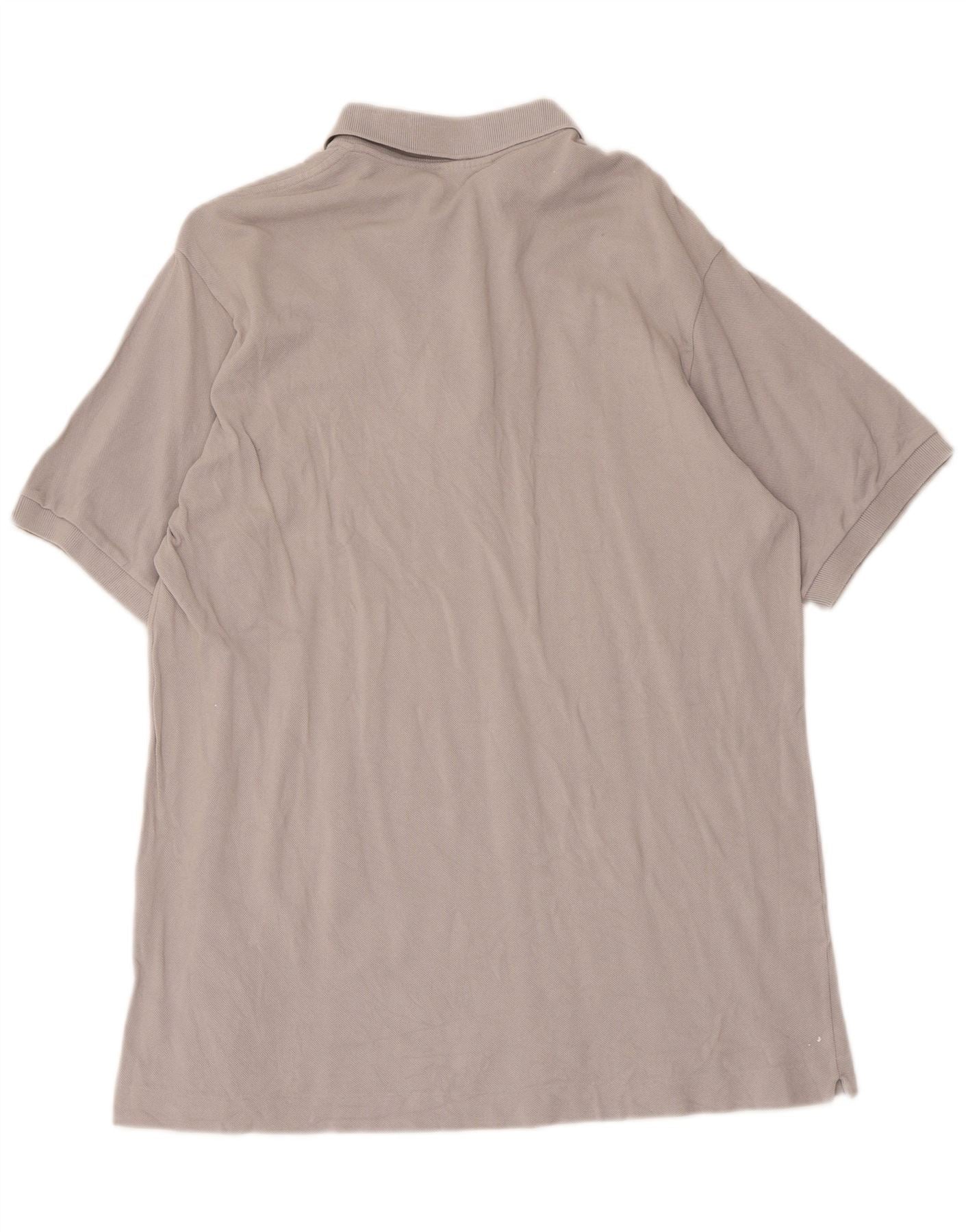 Lacoste Mens Polo Shirt Size 6 XL Grey Cotton - Image 2