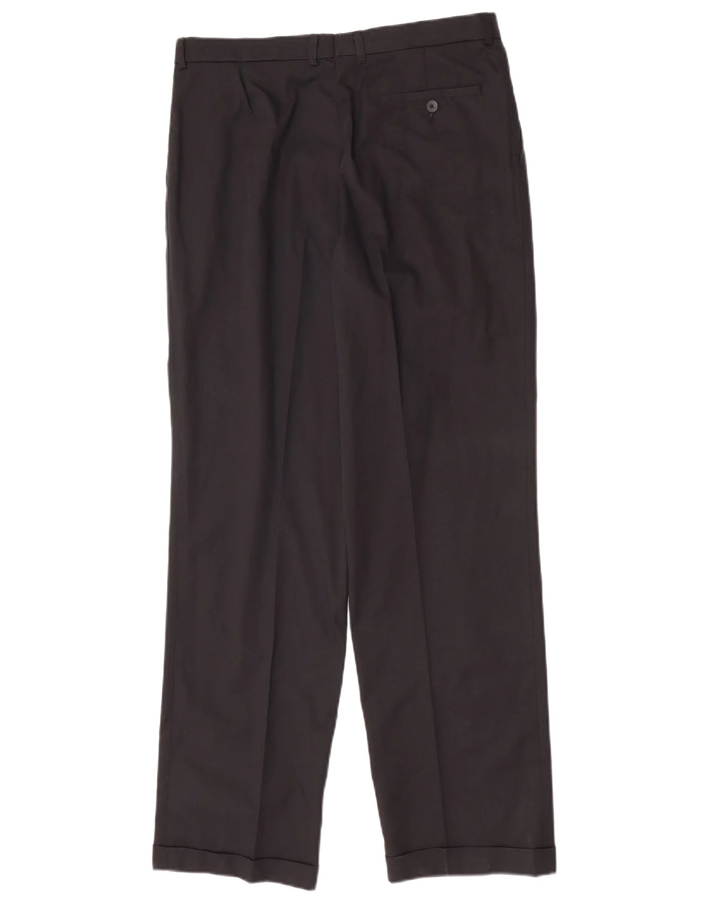 Lacoste Mens Regular Casual Trousers Size 46 Large W32 L31 Black Cotton - Image 2