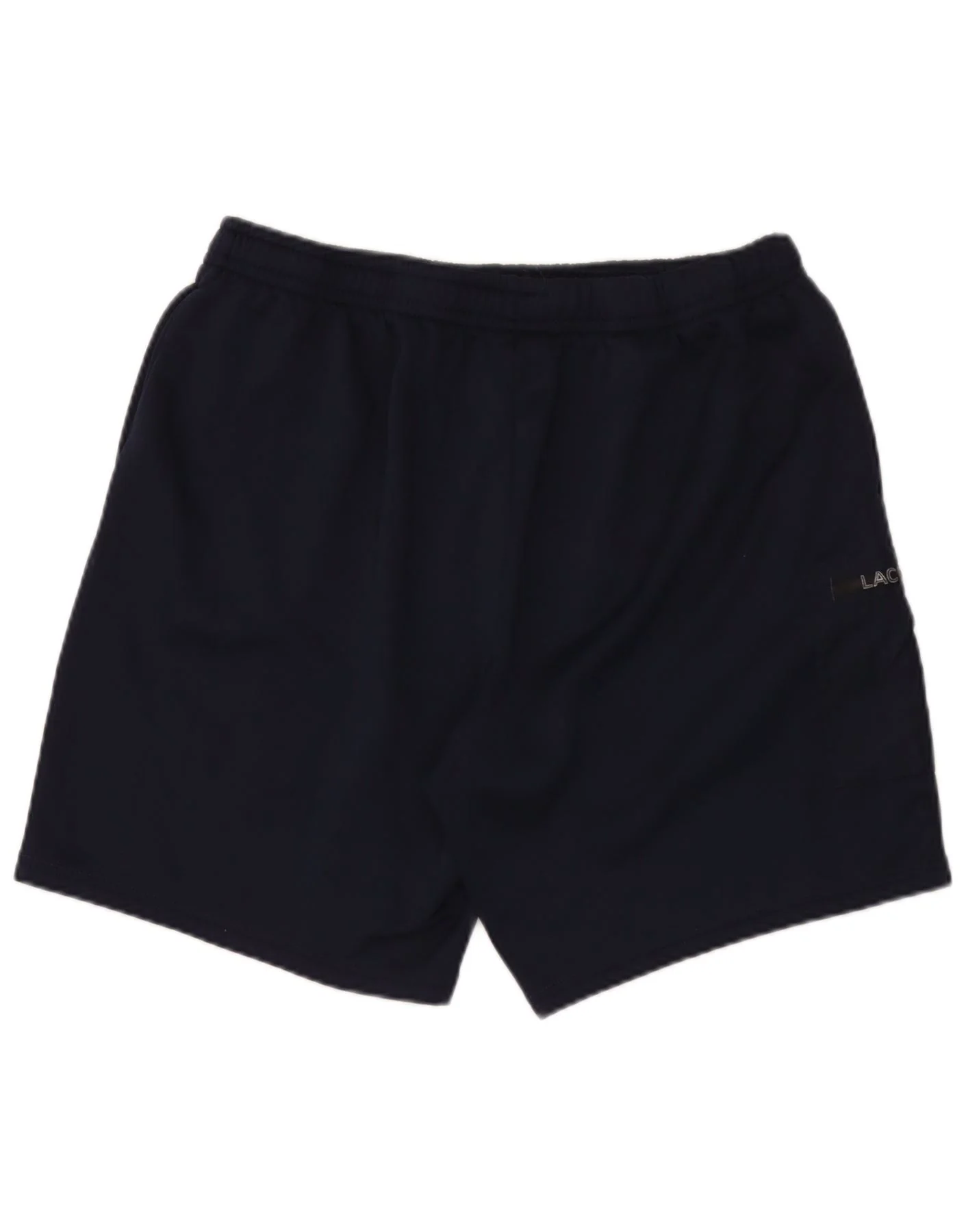 Lacoste Mens Regular Fit Cargo Sport Shorts Size 7 2XL Navy Blue Polyester - Image 2