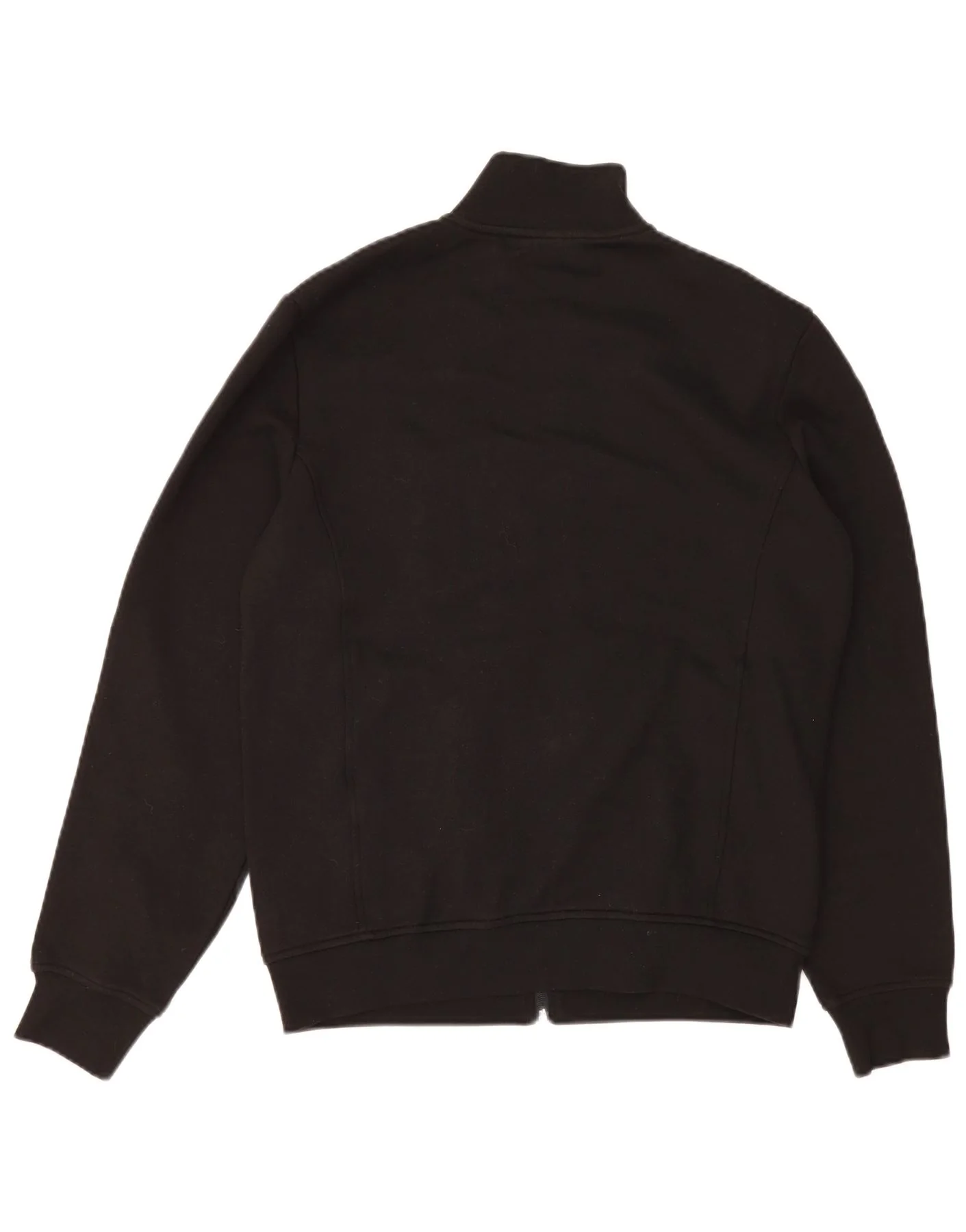 Lacoste Mens Regular Fit Tracksuit Top Jacket Size 4 Medium Black Cotton - Image 2