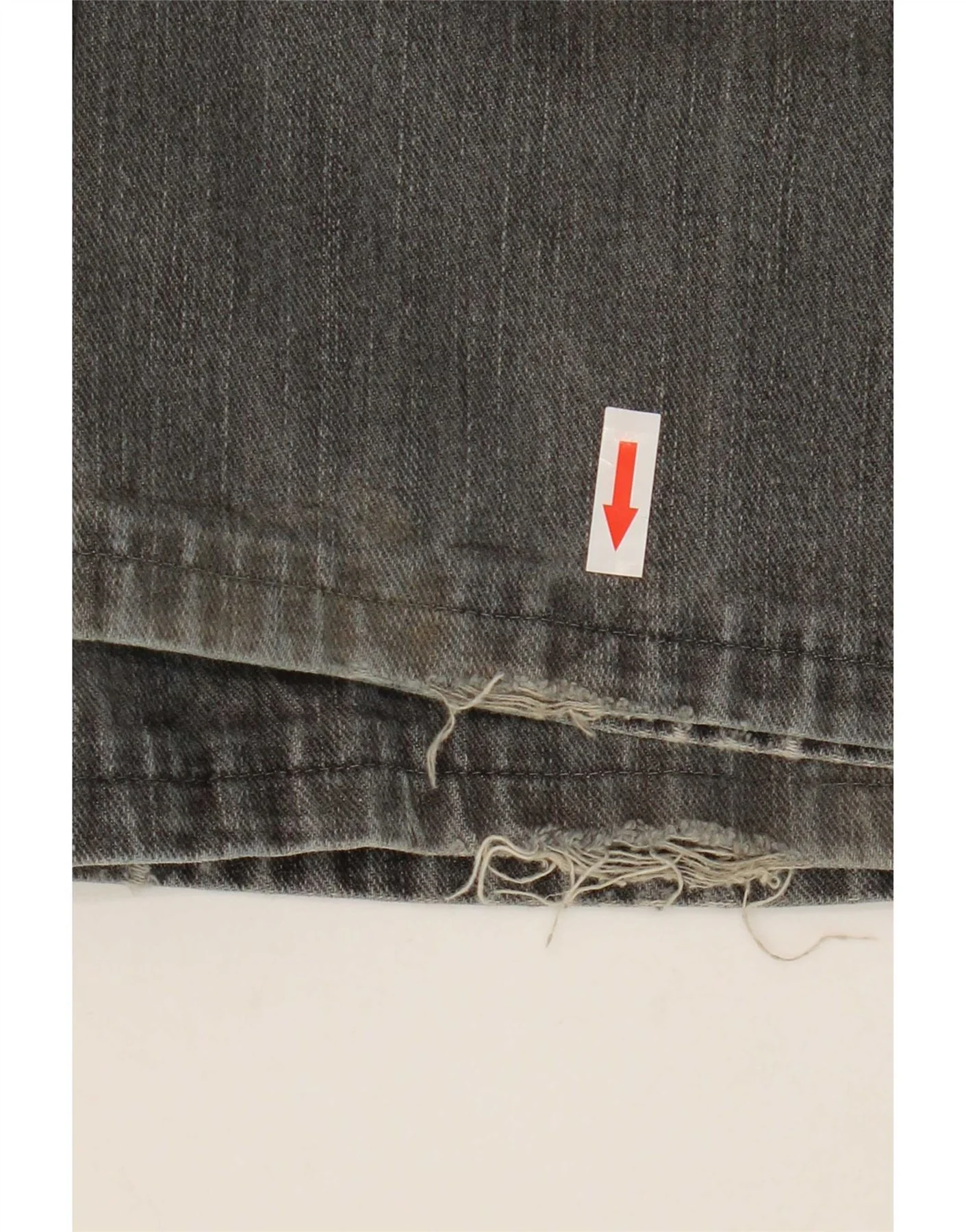 Lacoste Mens Straight Jeans Size 48 XL W38 L26 Grey Cotton - Image 3