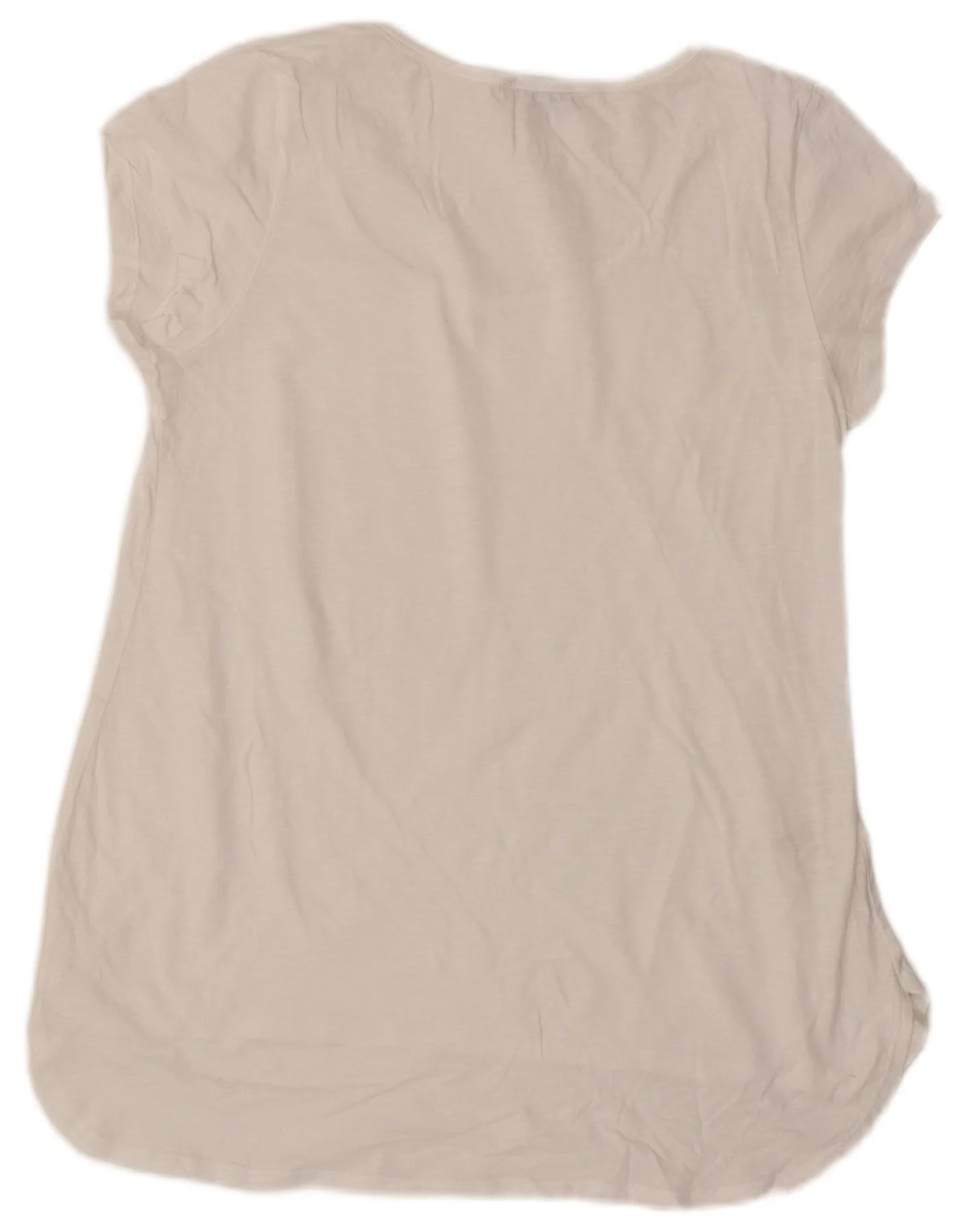 Laura Ashley Womens Tunic Top UK 14 Large White Cotton - Image 2